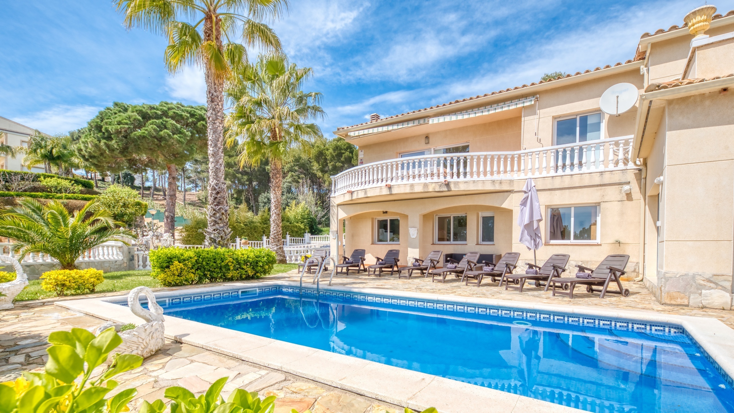 Vakantievilla's Costa Brava Spanje - Villa Estrella - Zwembad