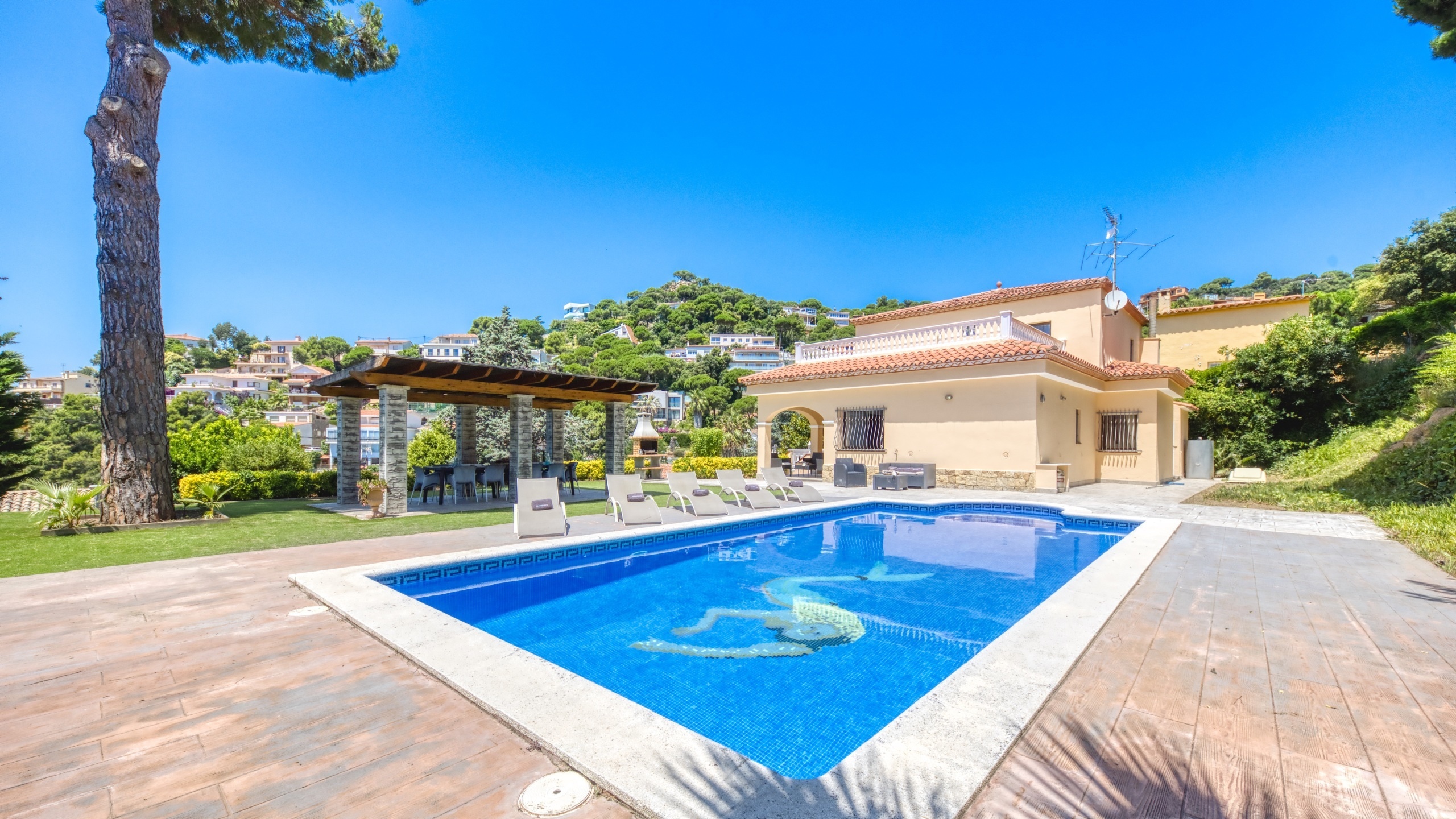 Vakantievilla's Costa Brava Spanje - Villa Paris - Zwembad