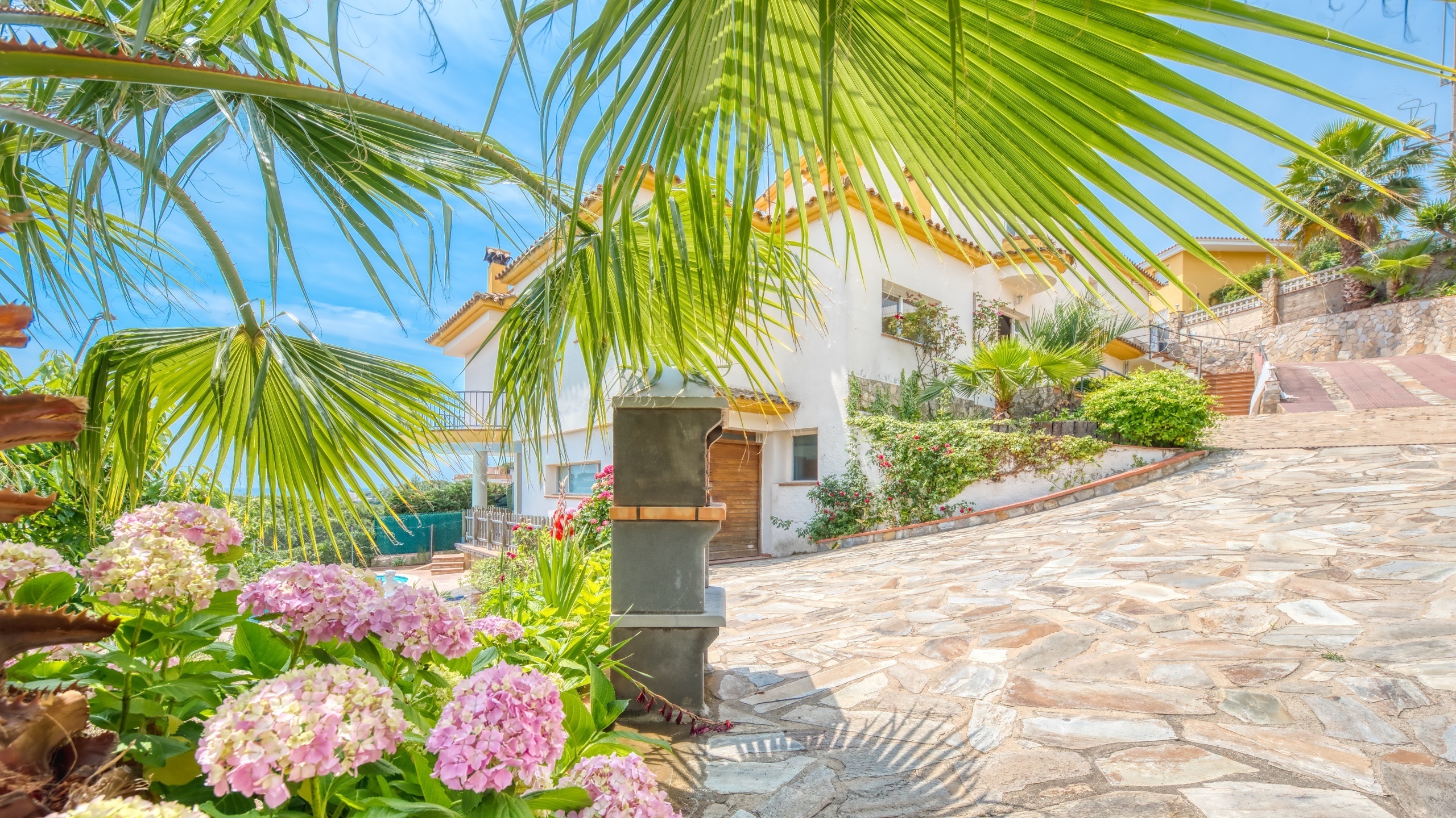 Vakantievilla's Costa Brava Spanje - Villa Valentina - BBQ gebied
