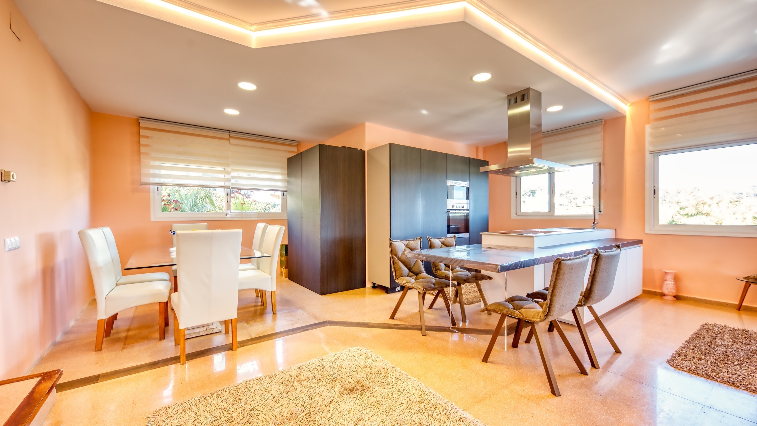 Vakantievilla's Costa Brava Spanje - Villa Valentina - Eethoek