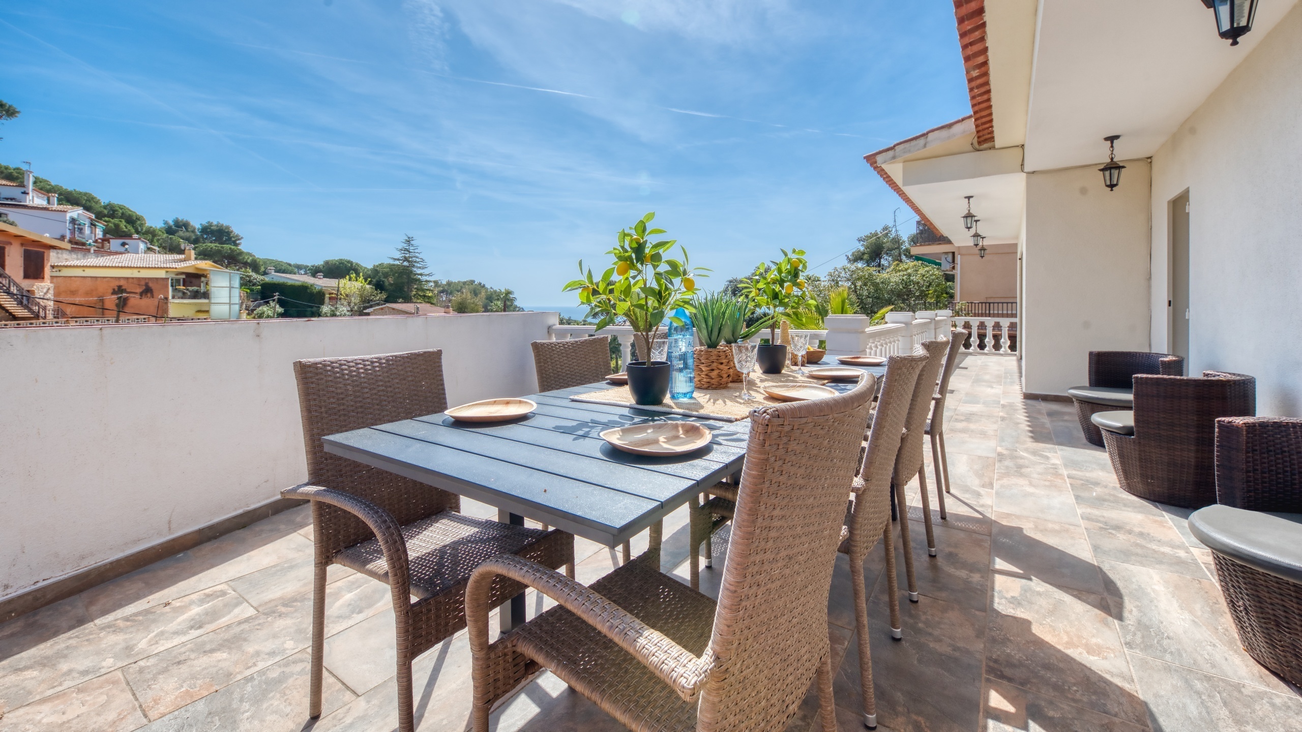 Vakantievilla's Costa Brava Spanje - Villa Donna - Terras