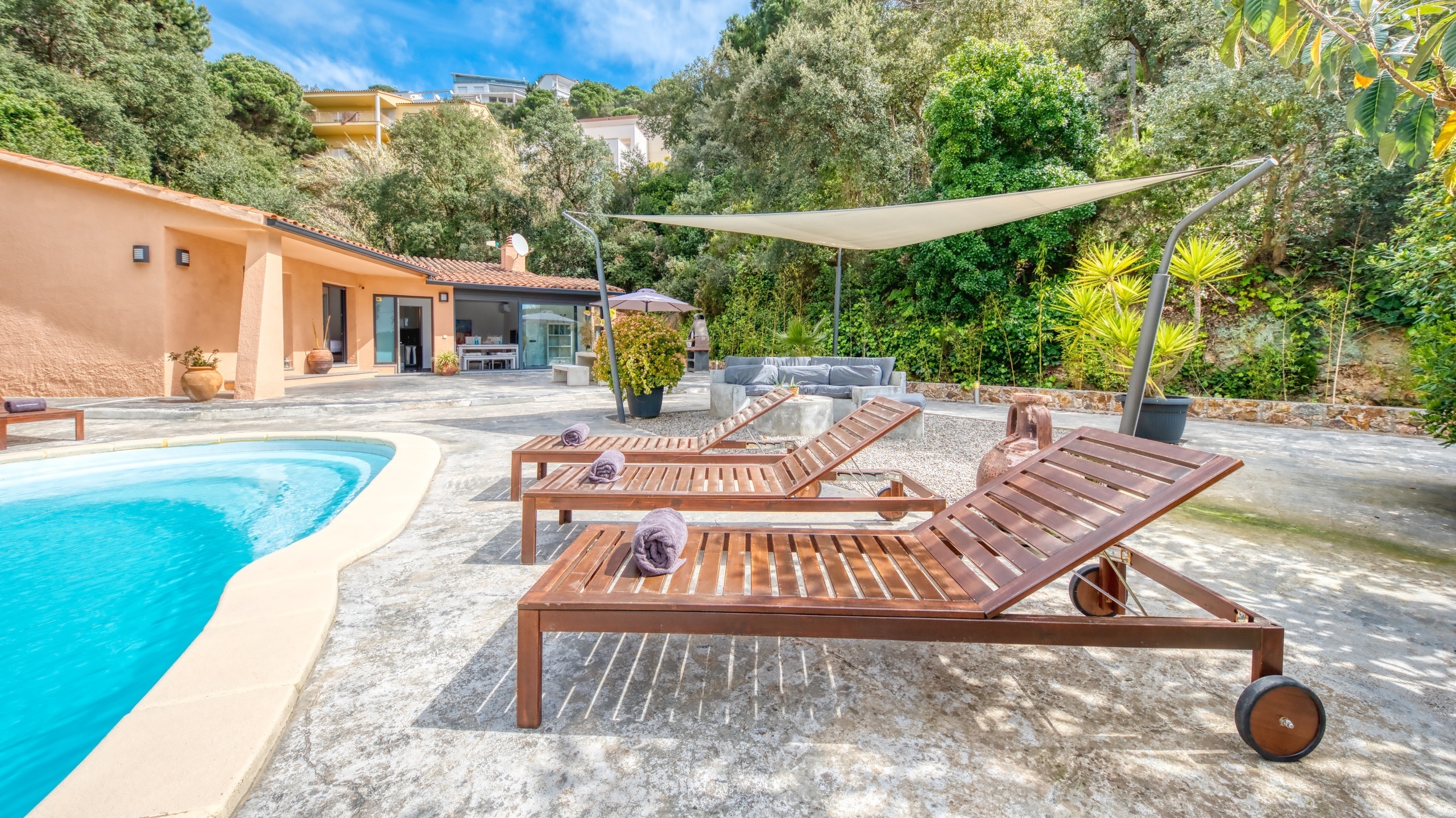 Vakantievilla's Costa Brava Spanje - Villa Olivia - Ligbedden