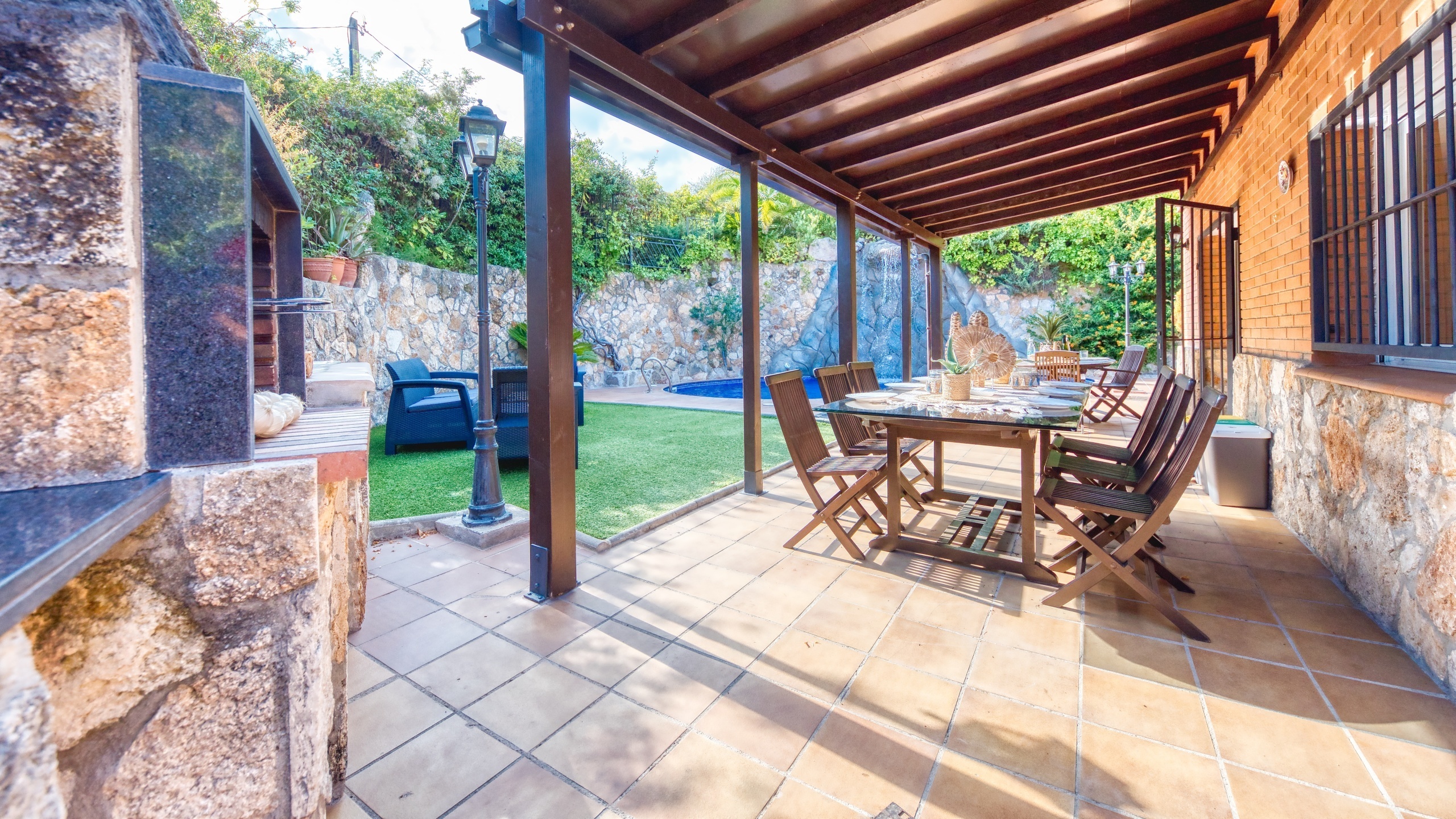 Vakantievilla's Costa Brava Spanje - Villa Alba - Terras