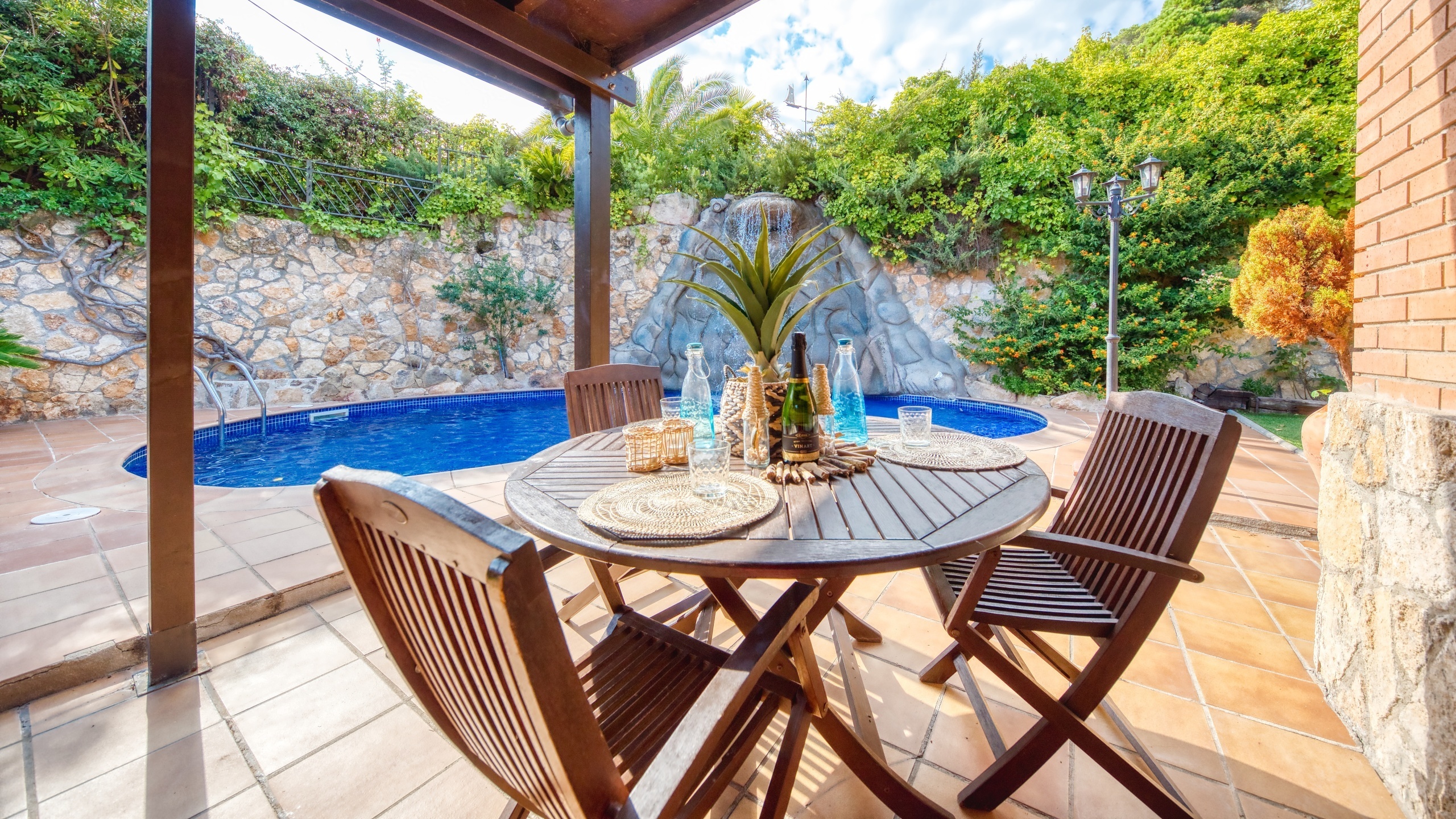 Vakantievilla's Costa Brava Spanje - Villa Alba - Terras