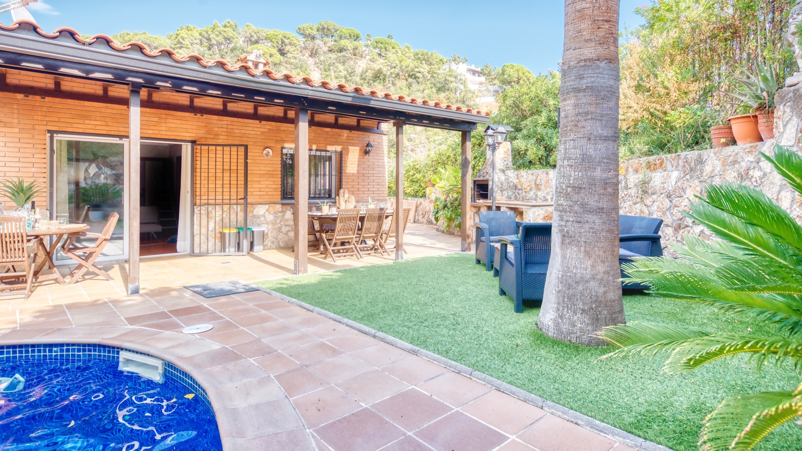 Vakantievilla's Costa Brava Spanje - Villa Alba - Zithoek