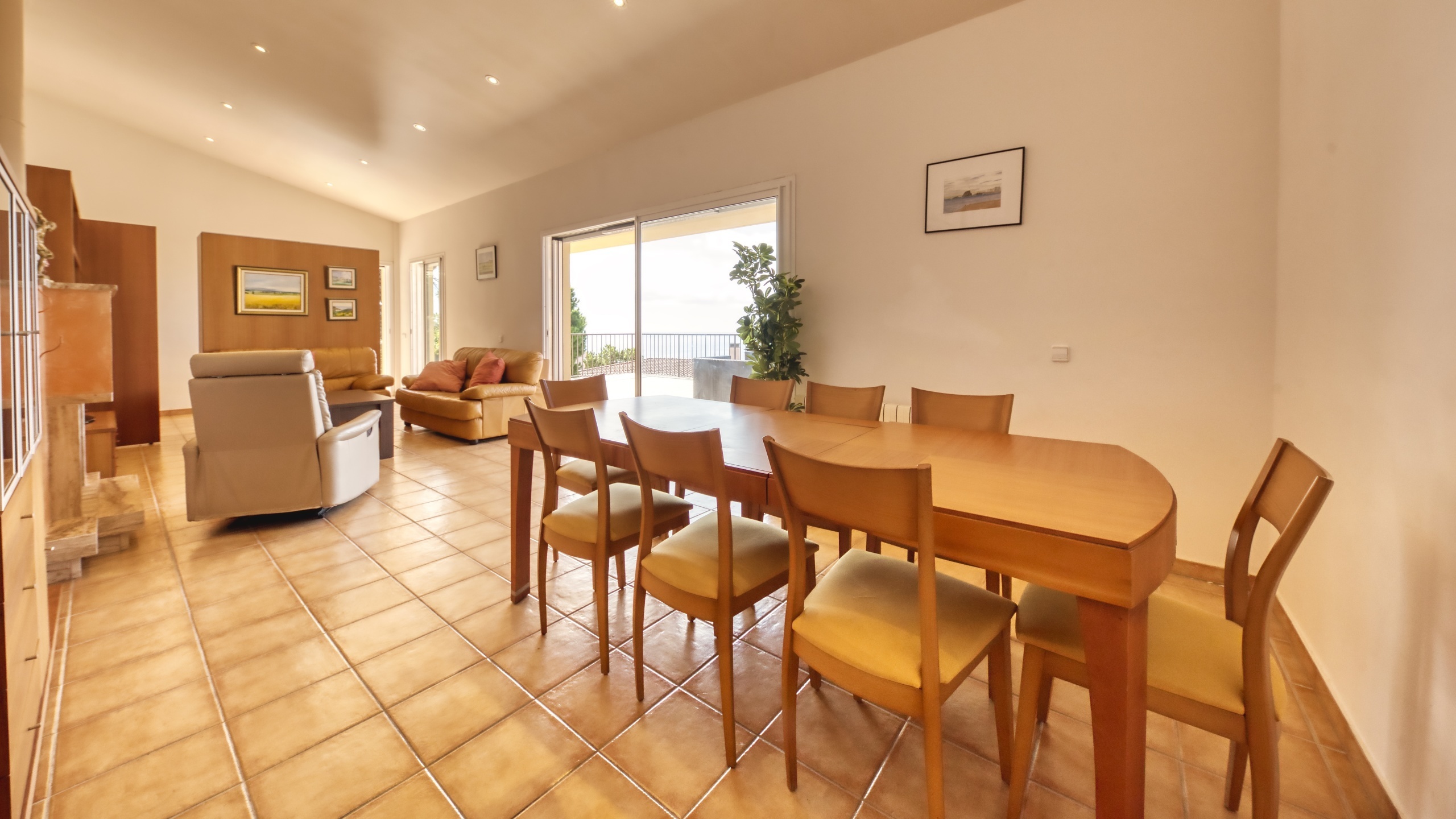 Vakantievilla's Costa Brava Spanje - Villa Mauri - Eethoek