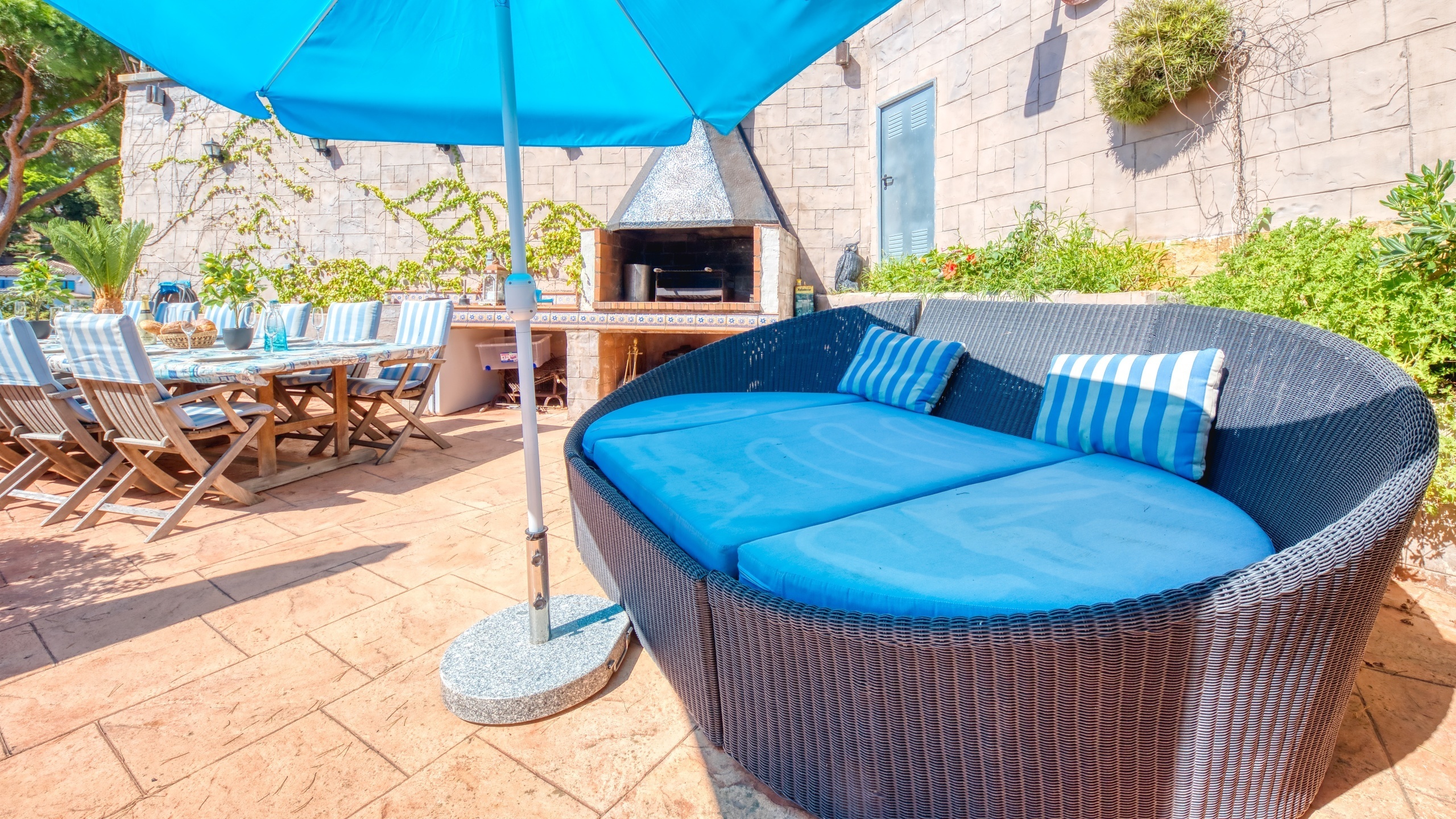 Vakantievilla's Costa Brava Spanje - Villa Infinity - Zithoek
