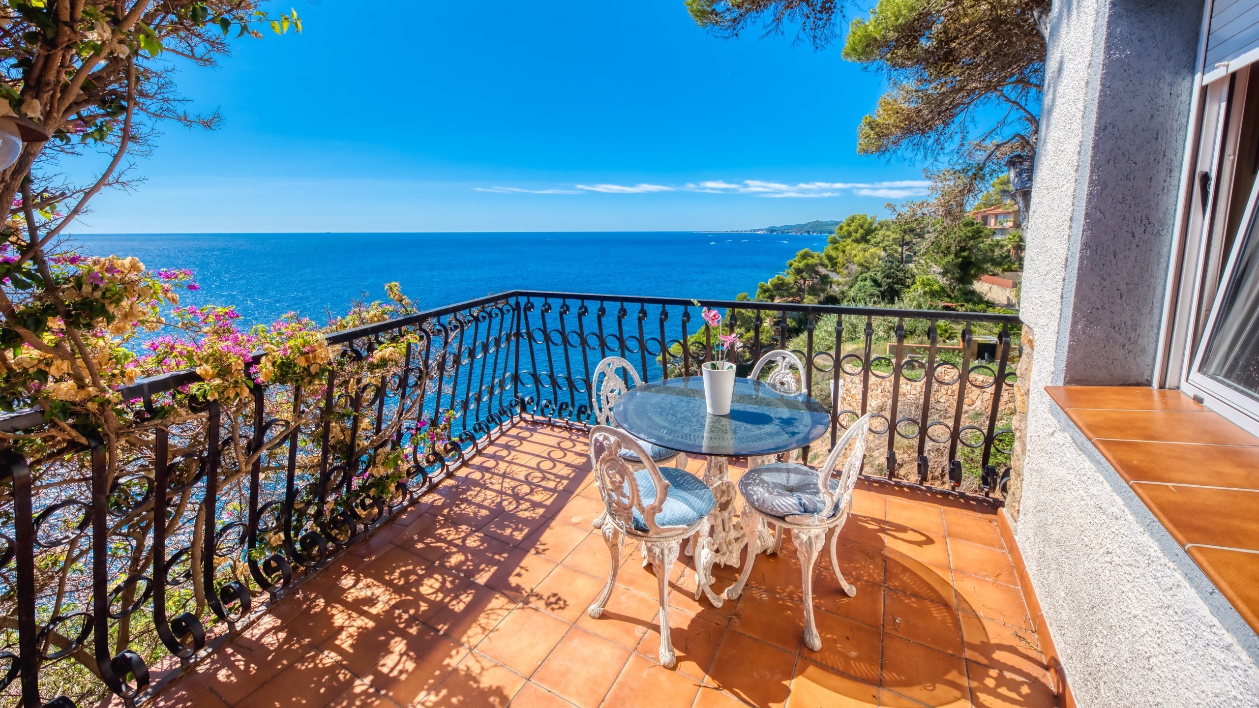 Vakantievilla's Costa Brava Spanje - Villa Infinity - Terras