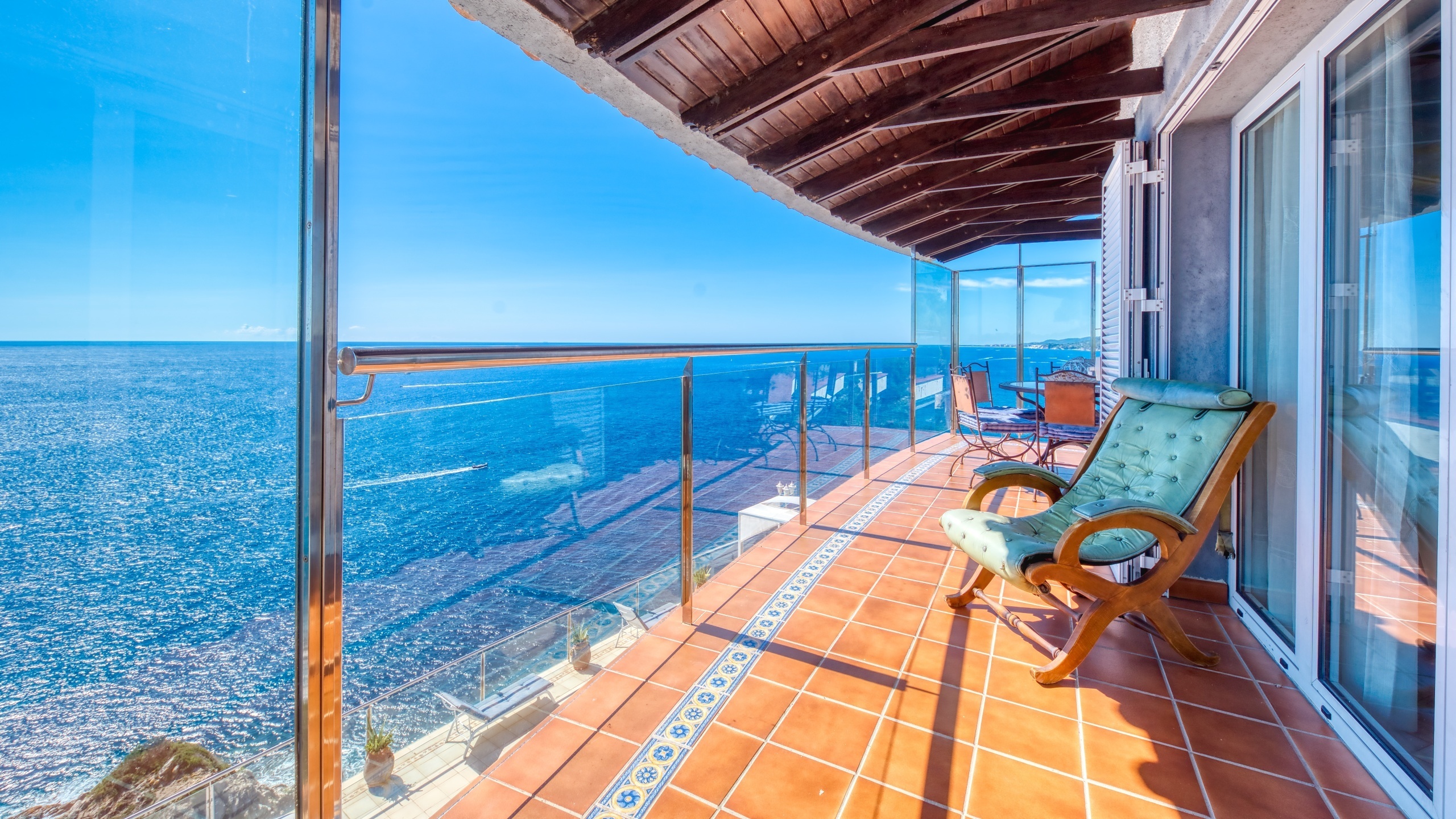 Vakantievilla's Costa Brava Spanje - Villa Infinity - Terras