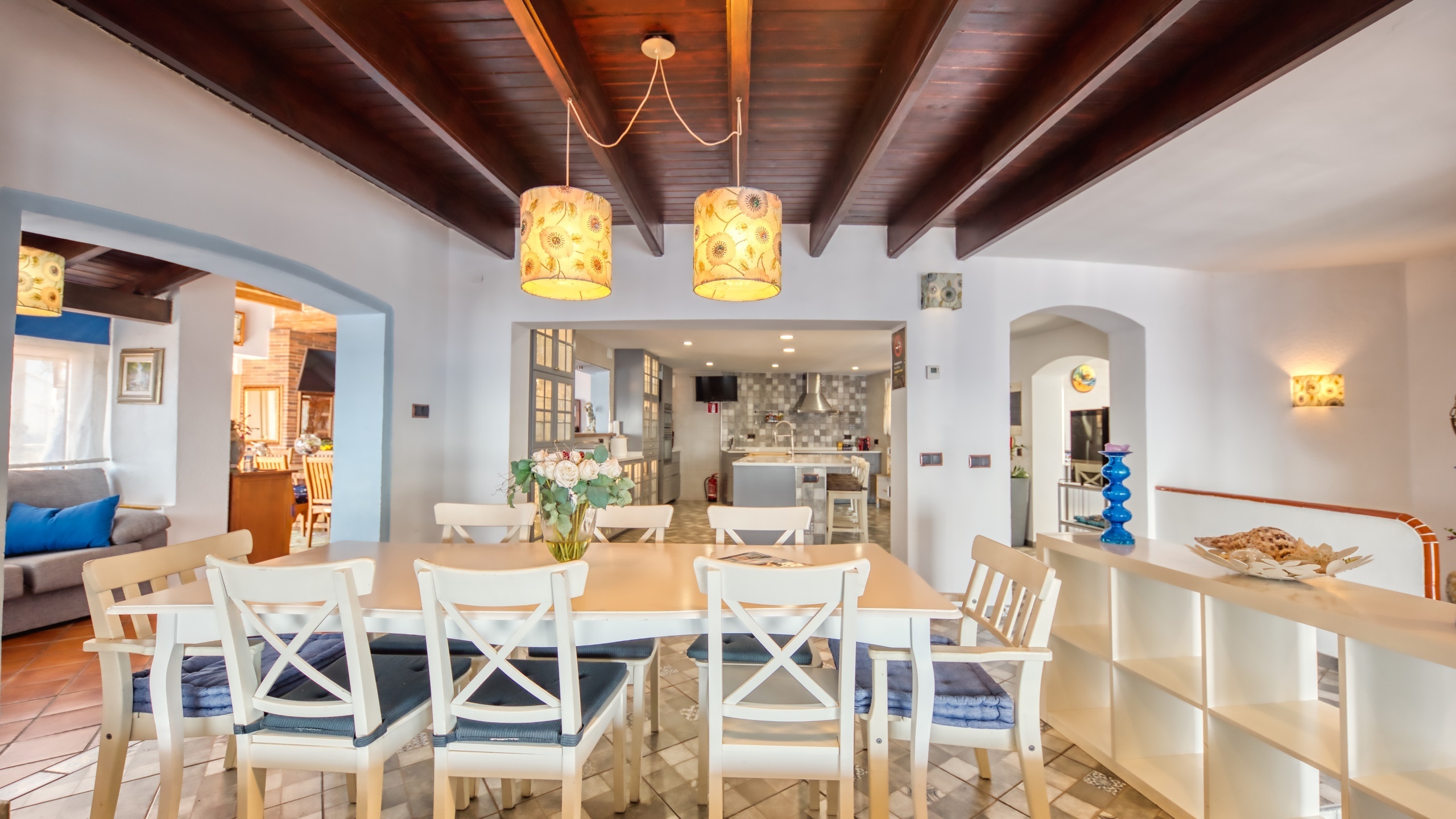 Vakantievilla's Costa Brava Spanje - Villa Infinity - Eethoek