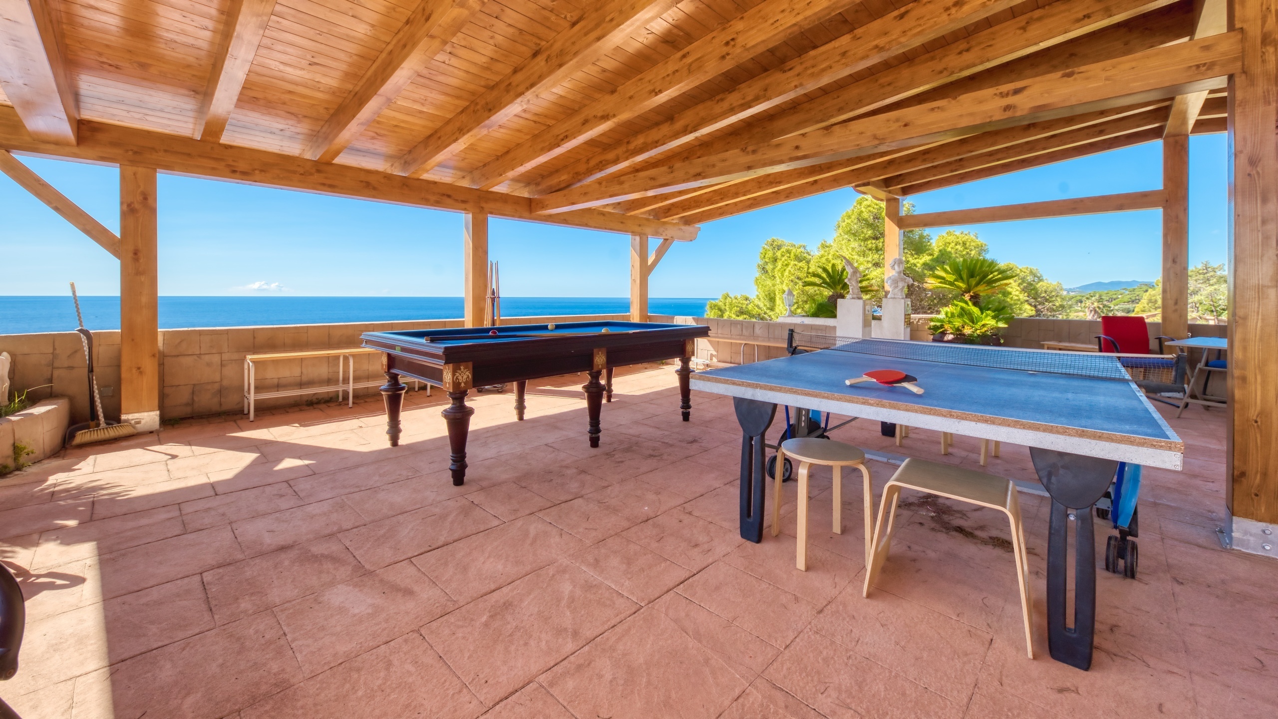 Vakantievilla's Costa Brava Spanje - Villa Infinity - Speelterrein