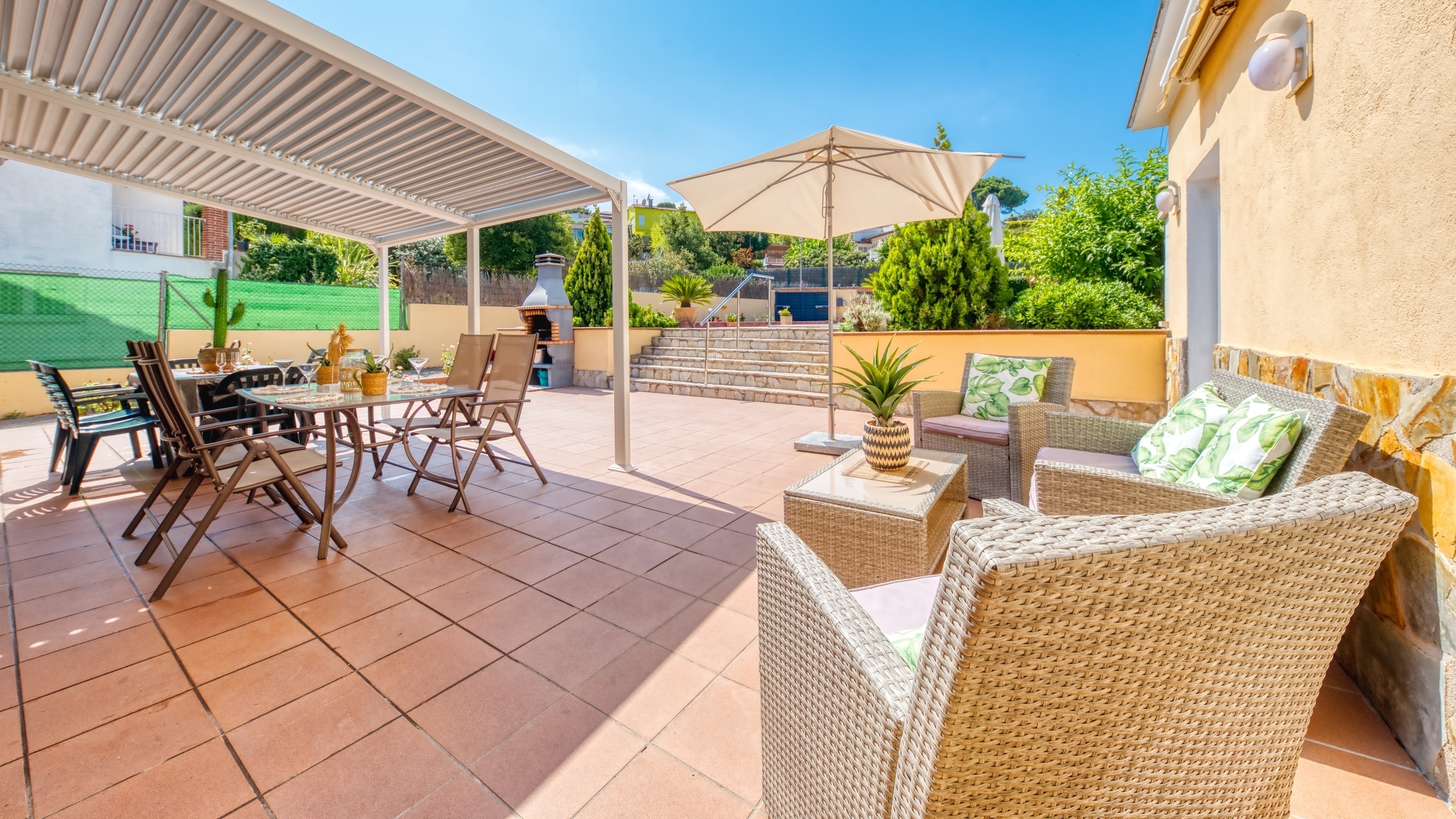 Vakantievilla's Costa Brava Spanje - Villa Miro - Terras