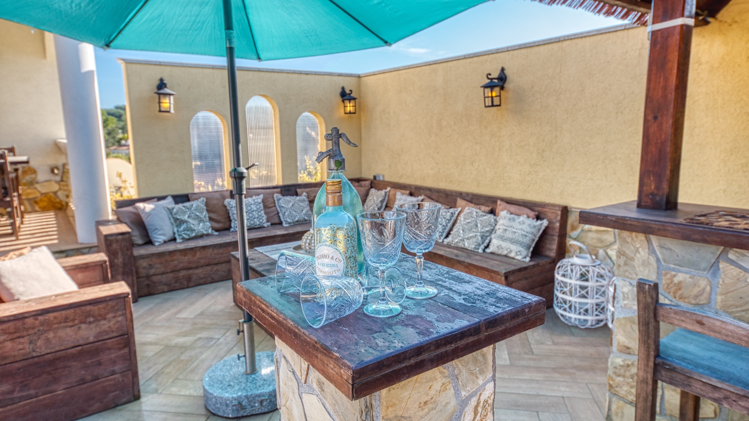 Vakantievilla's Costa Brava Spanje - Villa Madonna - Zithoek