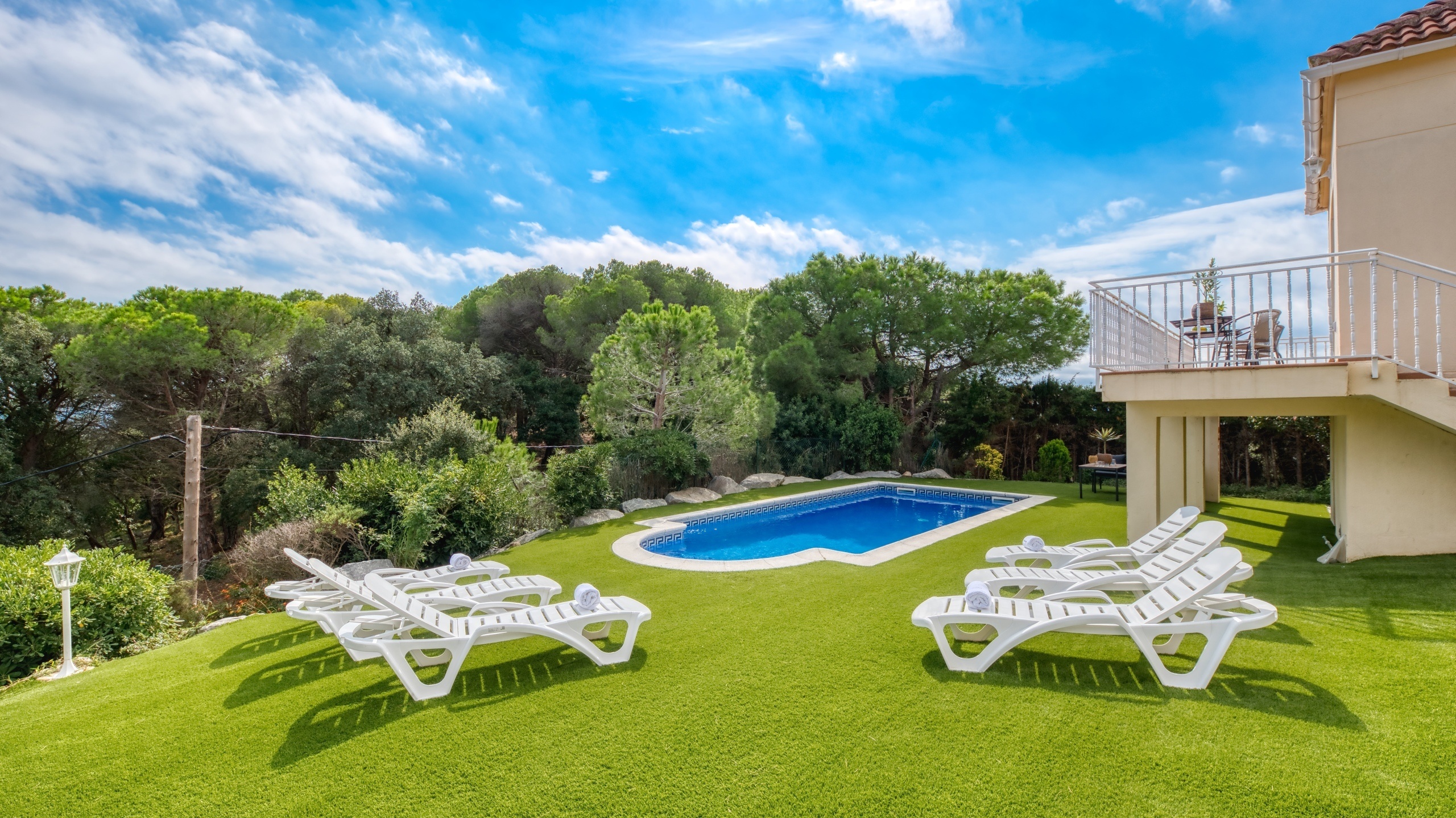 Vakantievilla's - Costa Brava - Spanje - Villa La Luna - Ligbedden