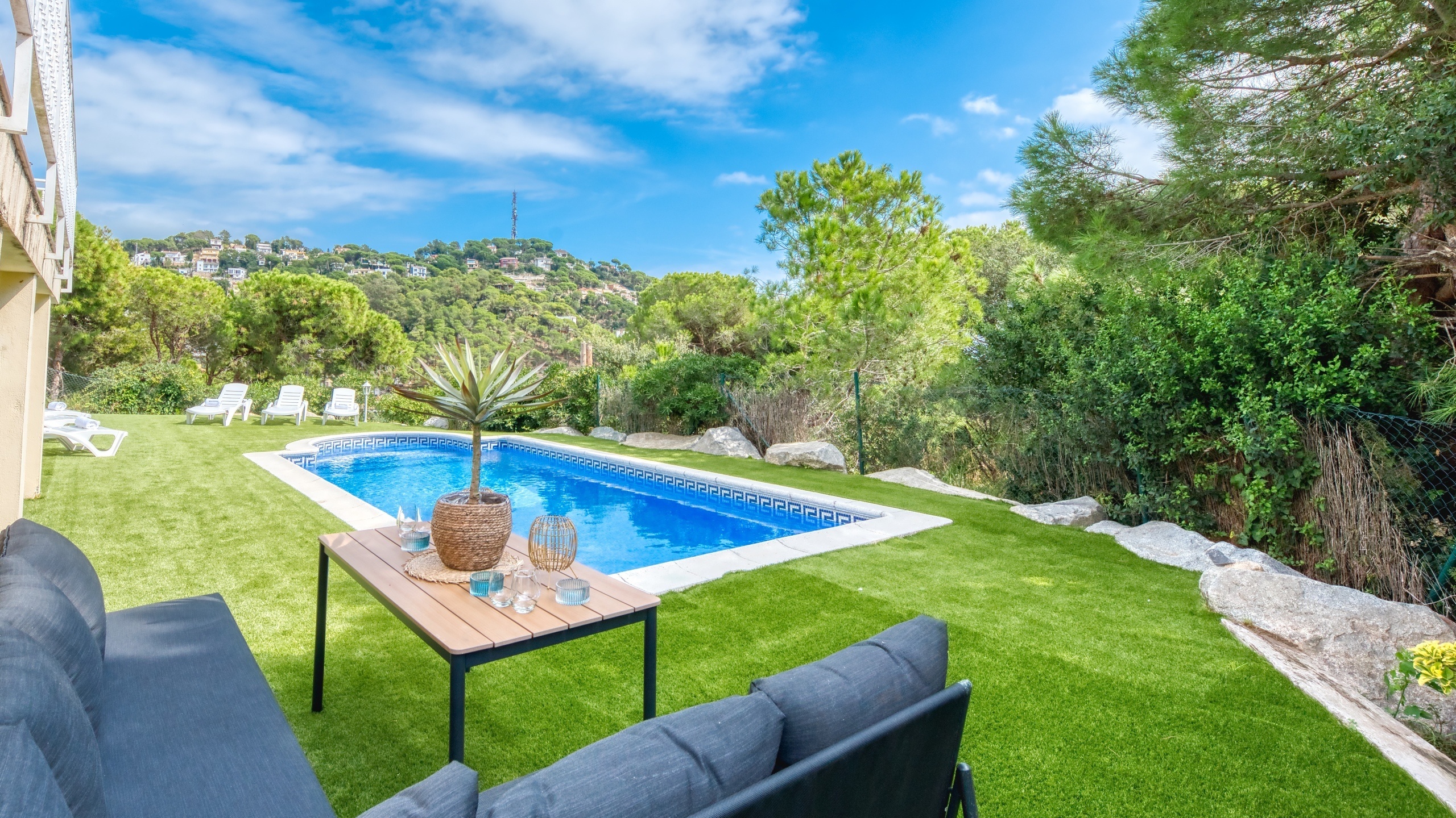 Vakantievilla's Costa Brava Spanje - Villa La Luna - Zithoek