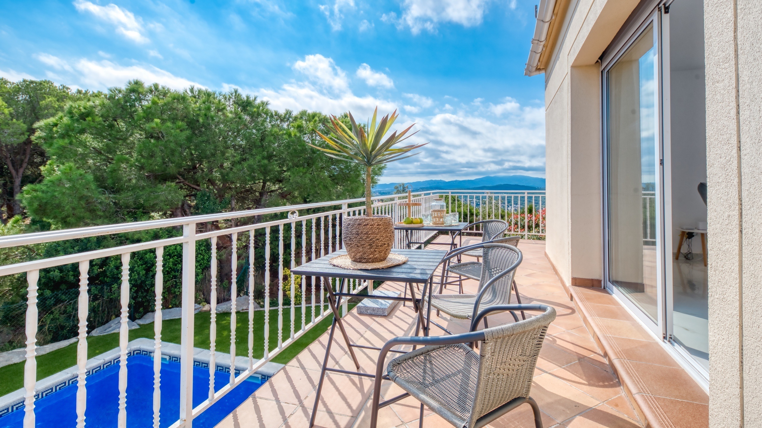 Vakantievilla's Costa Brava Spanje - Villa La Luna - Terras