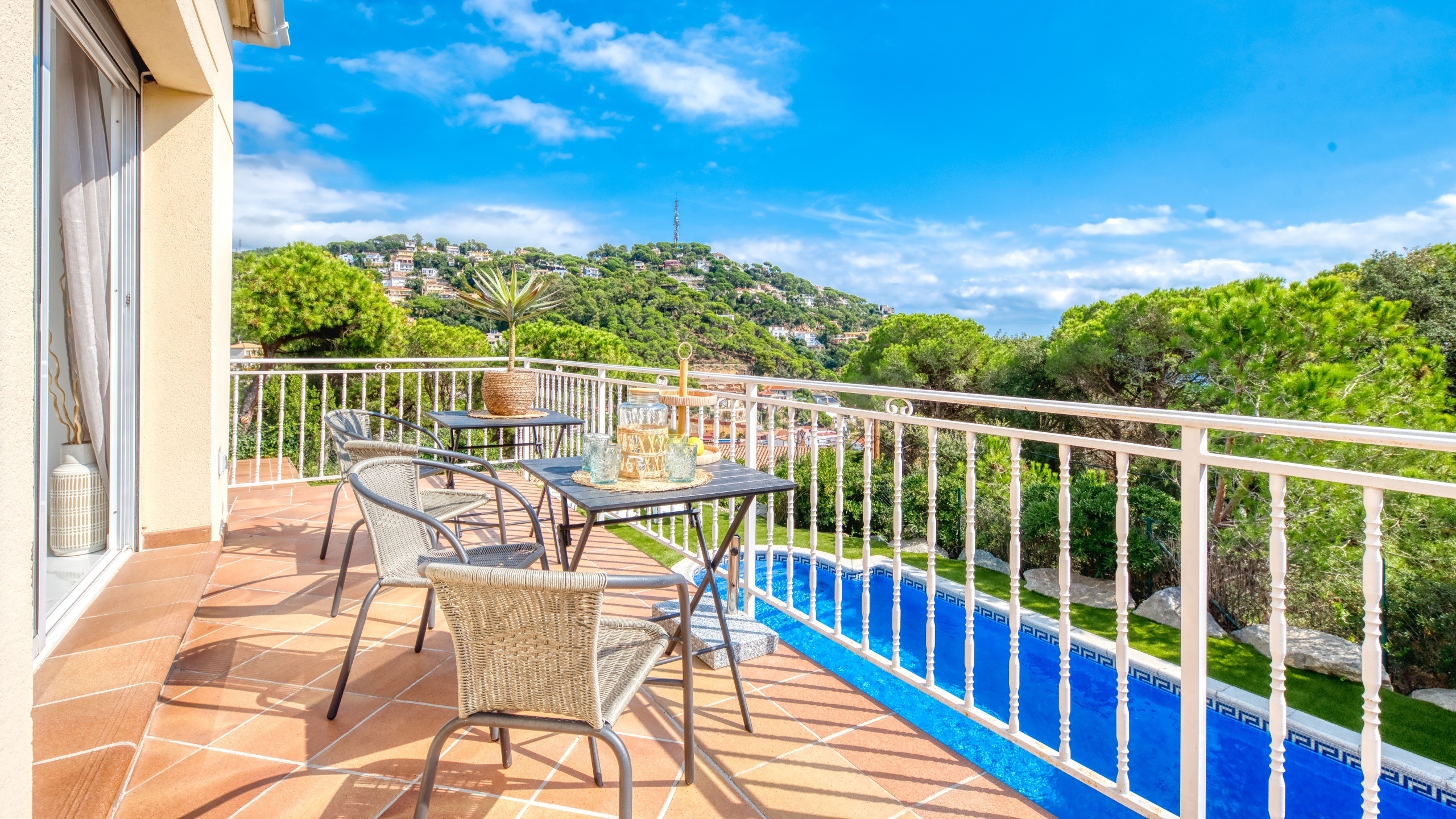 Vakantievilla's Costa Brava Spanje - Villa La Luna - Terras