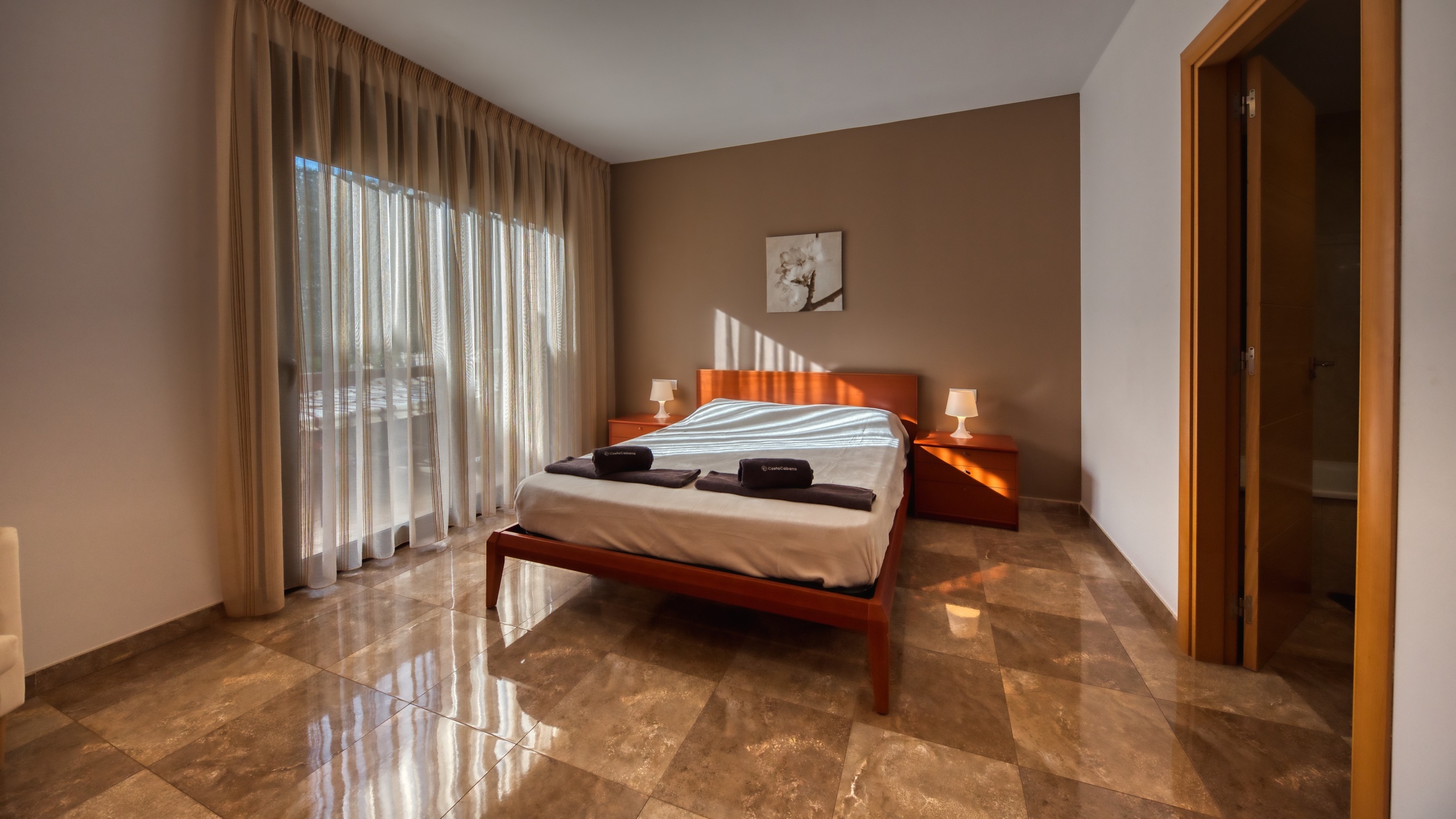 Vakantievilla's Costa Brava Spanje - Villa Grace - Hoofdslaapkamer
