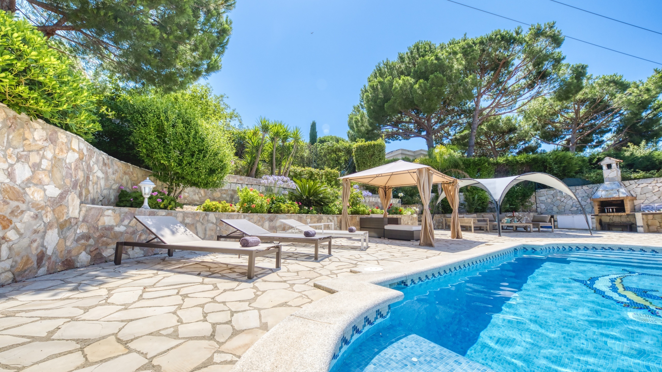 Vakantievilla's - Costa Brava - Spanje - Villa Lorena - Zwembad