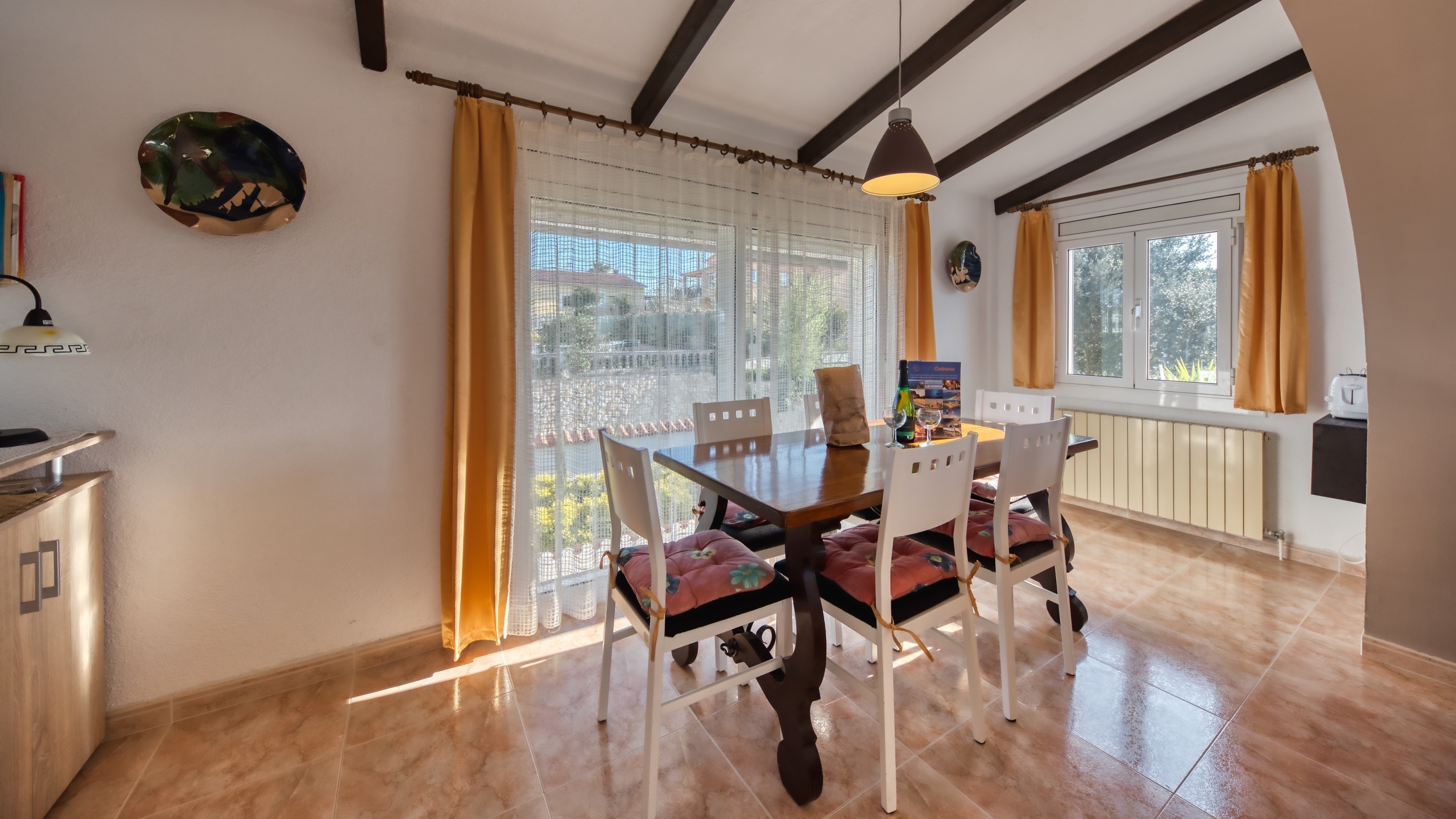 Vakantievilla's Costa Brava Spanje - Villa Elfi - Eethoek