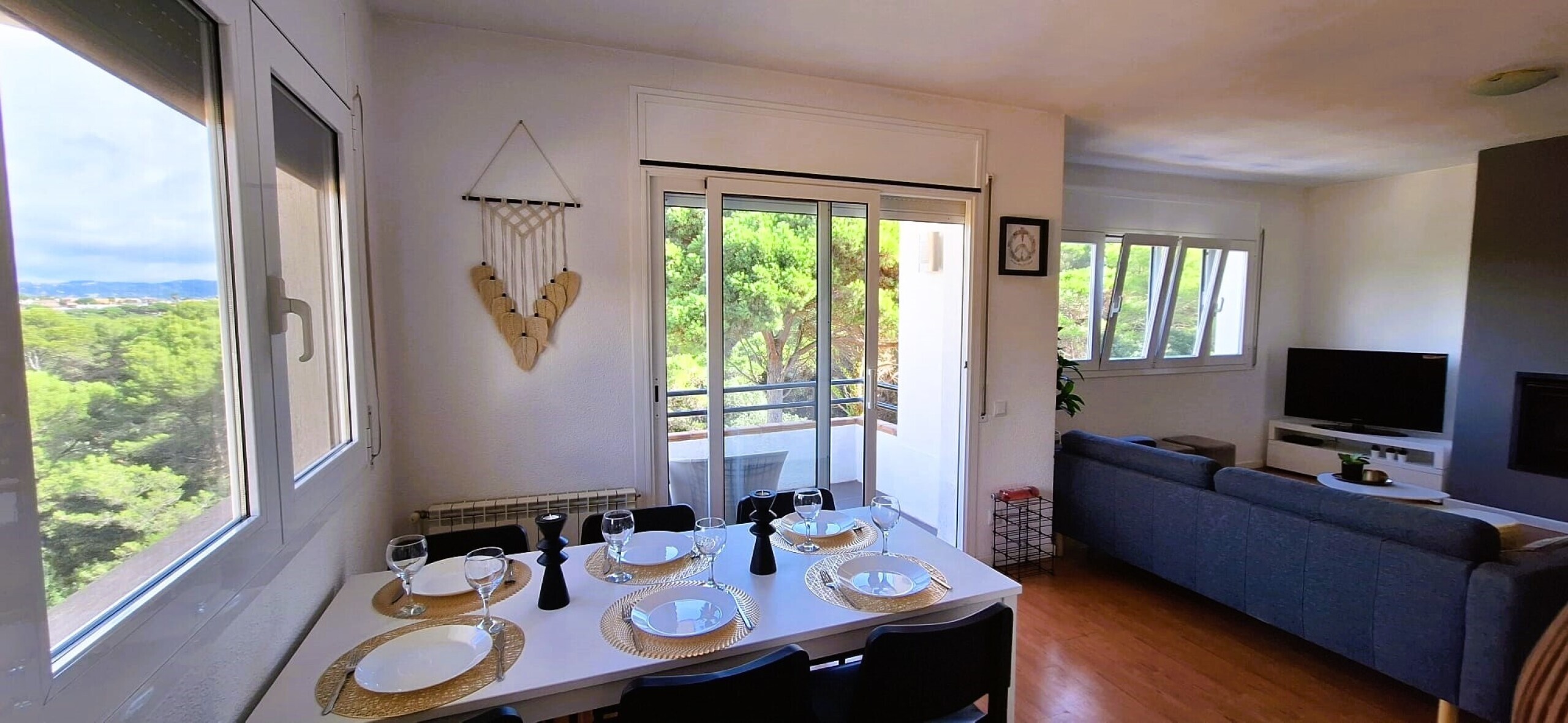 Vakantievilla's Costa Brava Spanje - Villa Fransisca - Eethoek