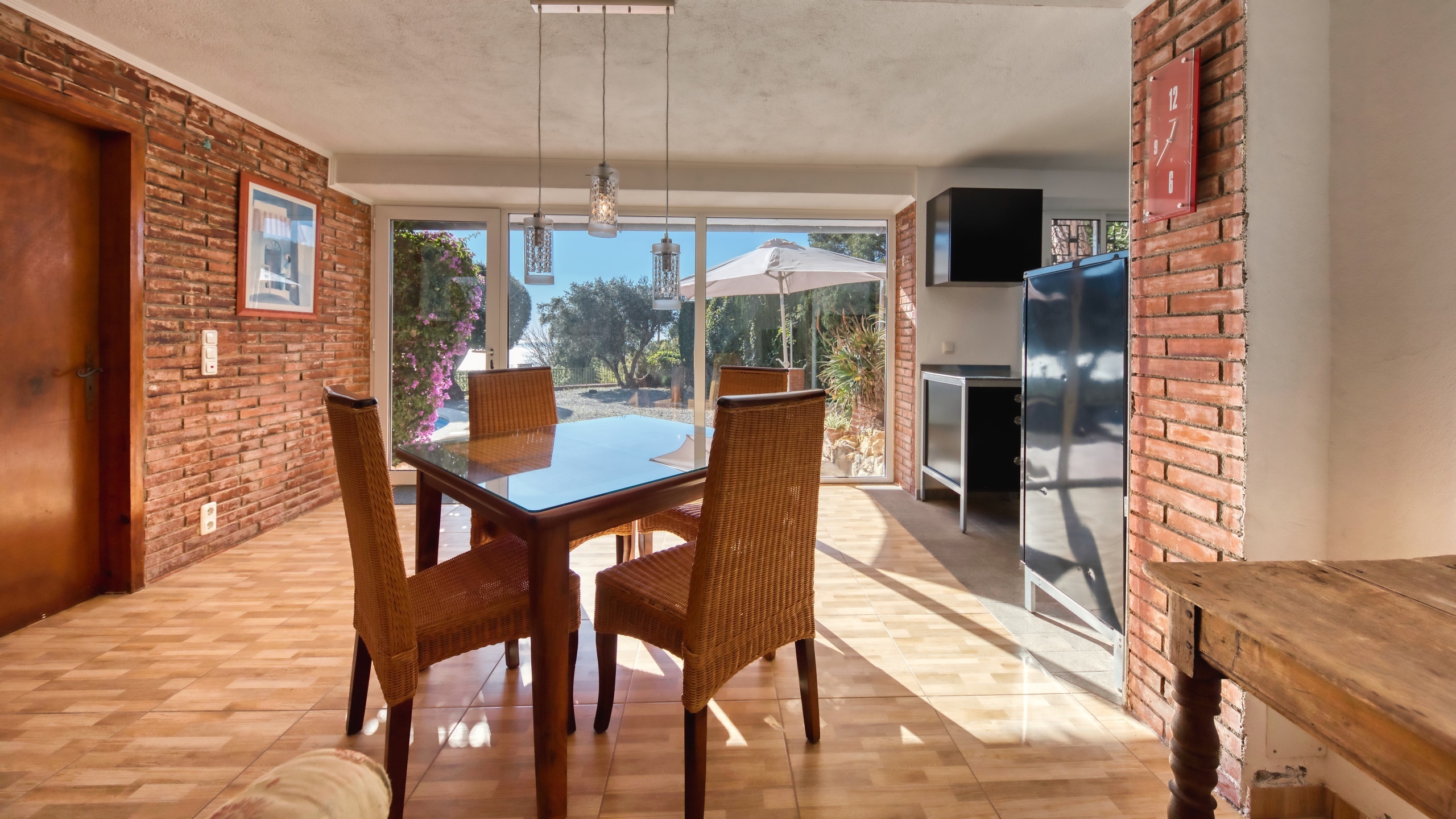 Vakantievilla's Costa Brava Spanje - Villa Gabriella - Eethoek