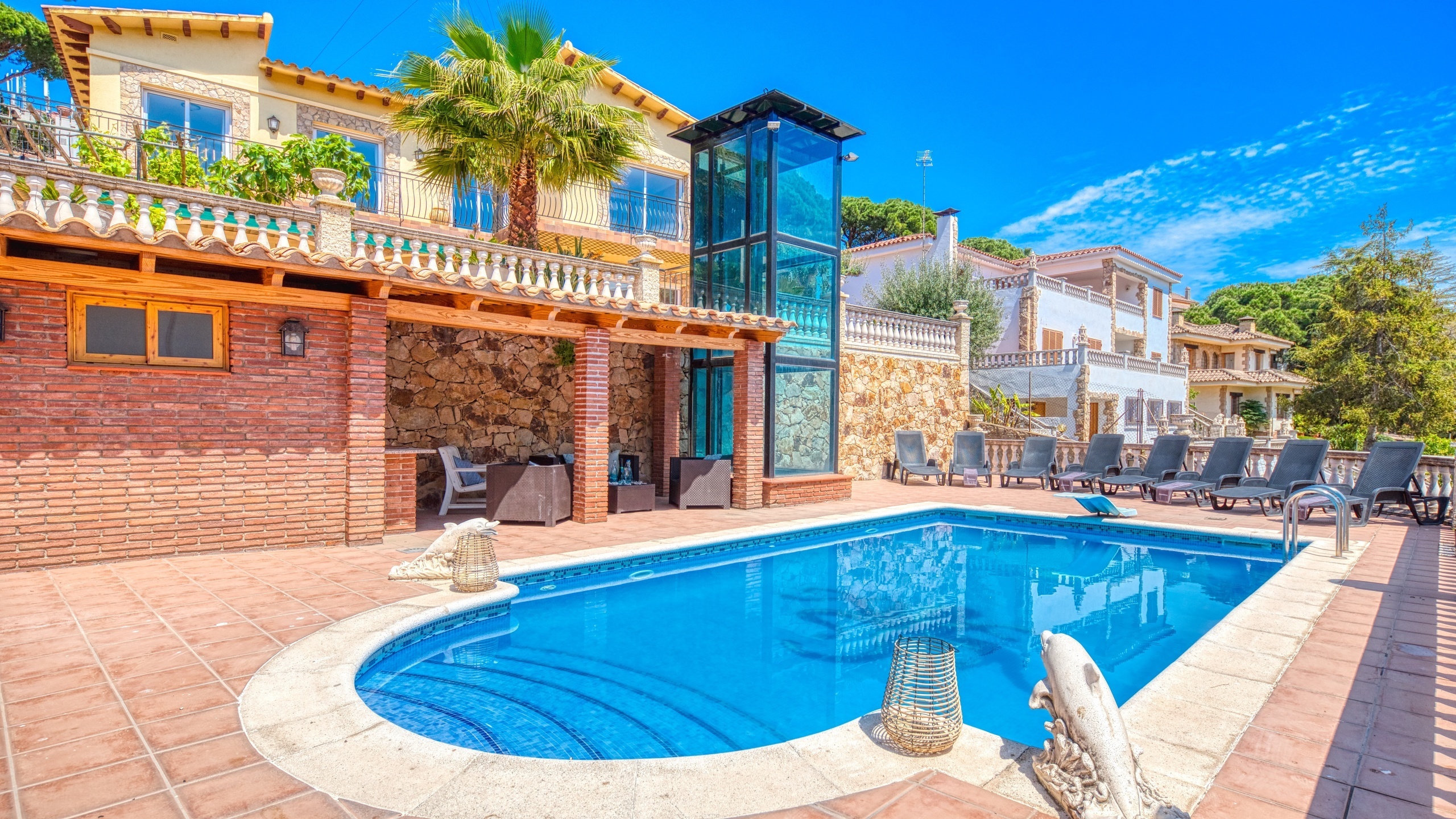 Vakantievilla's Costa Brava Spanje - Villa Dolce Vita - Villa buiten