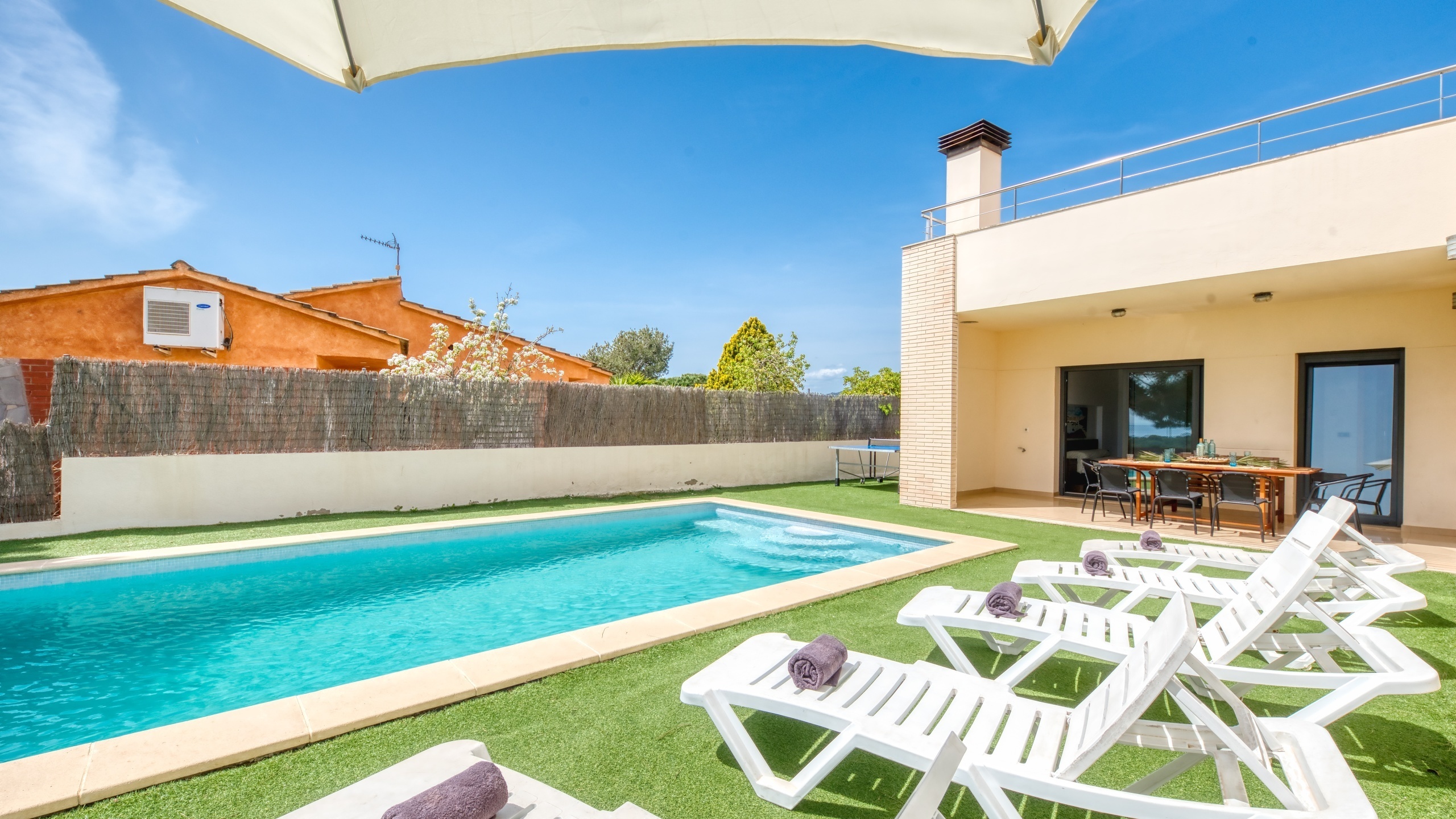 Vakantievilla's Costa Brava Spanje - Villa Macey - Ligbedden