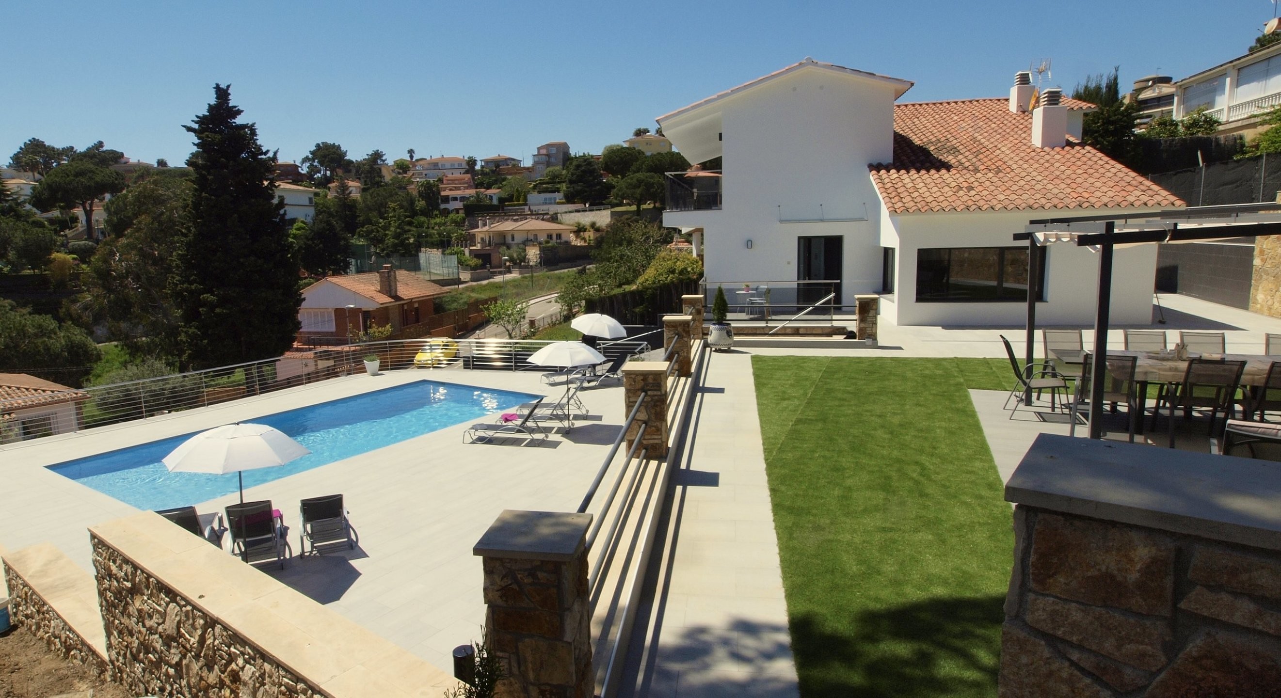 Vakantievilla's Costa Brava Spanje - Villa SummerDream - Tuin