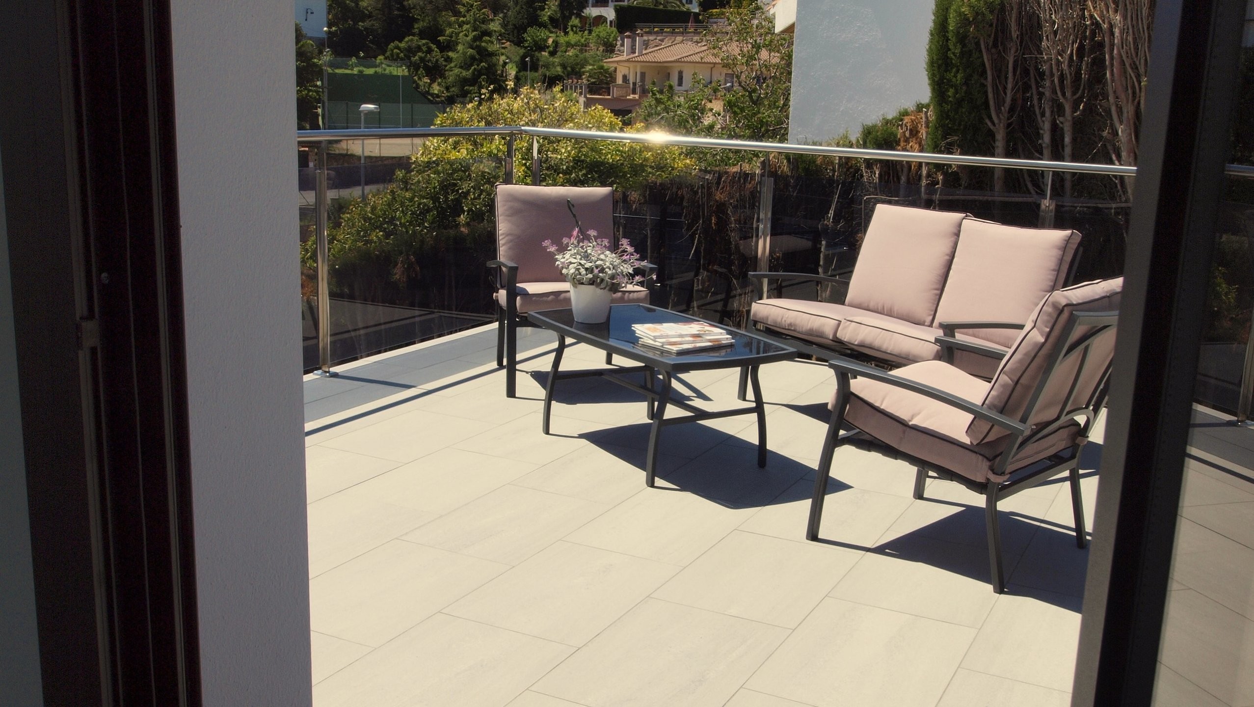 Vakantievilla's Costa Brava Spanje - Villa SummerDream - Toegang tot terras