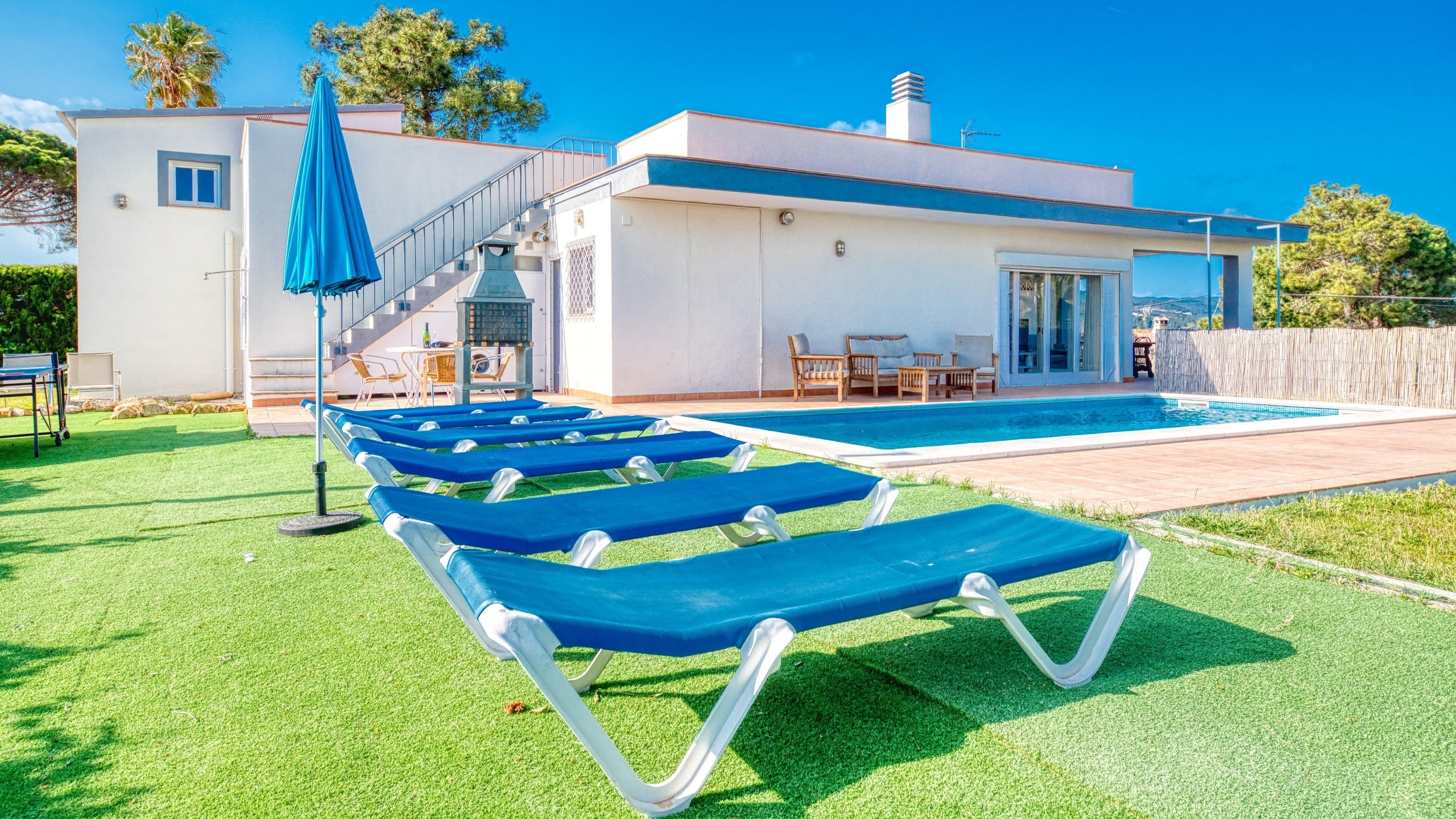 Vakantievilla's Costa Brava Spanje - Villa Yara - Ligbedden