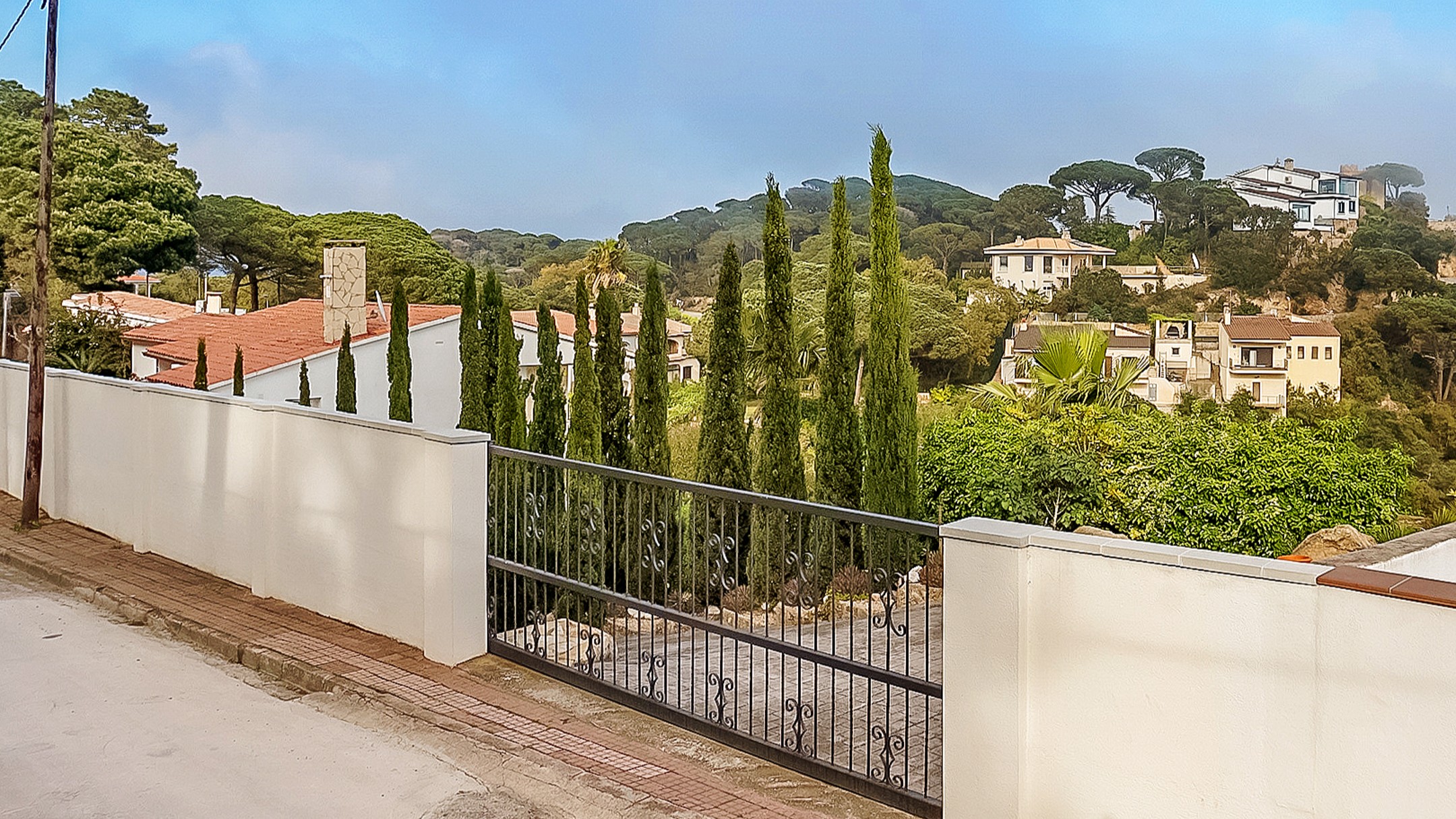 Vakantievilla's Costa Brava Spanje - Villa Tropicana - Oprit