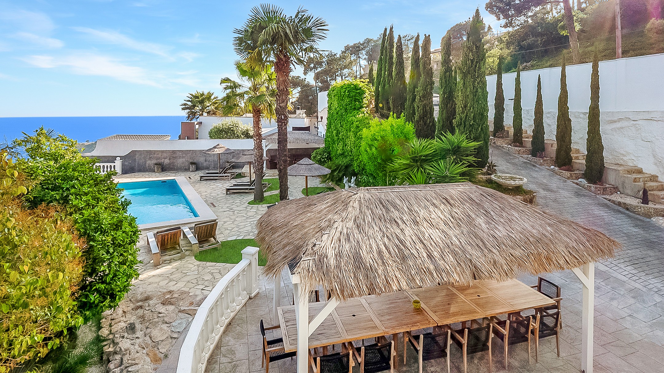 Vakantievilla's Costa Brava Spanje - Villa Tropicana - Zwembad