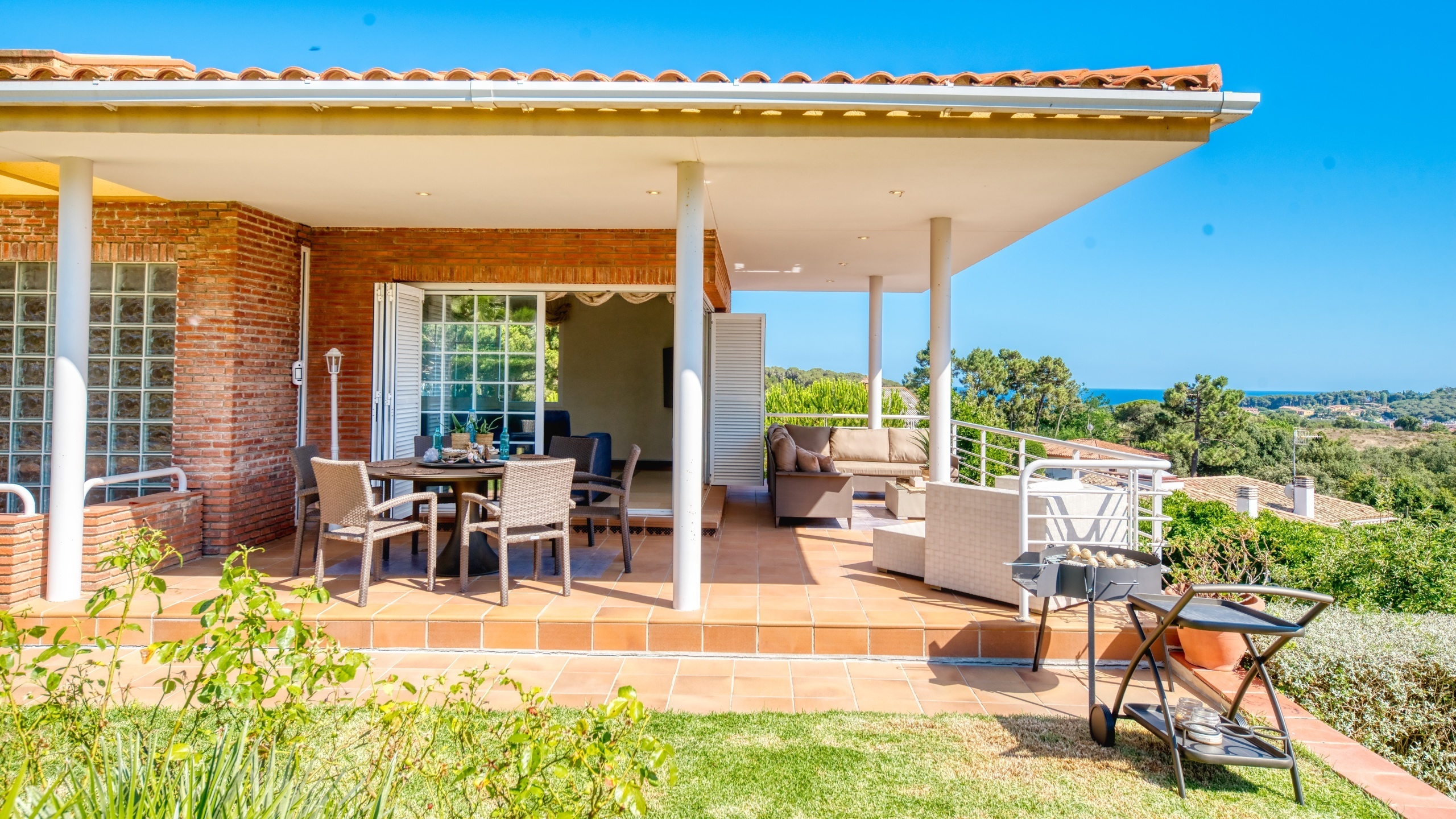 Vakantievilla's Costa Brava Spanje - Villa Beyonce - Terras