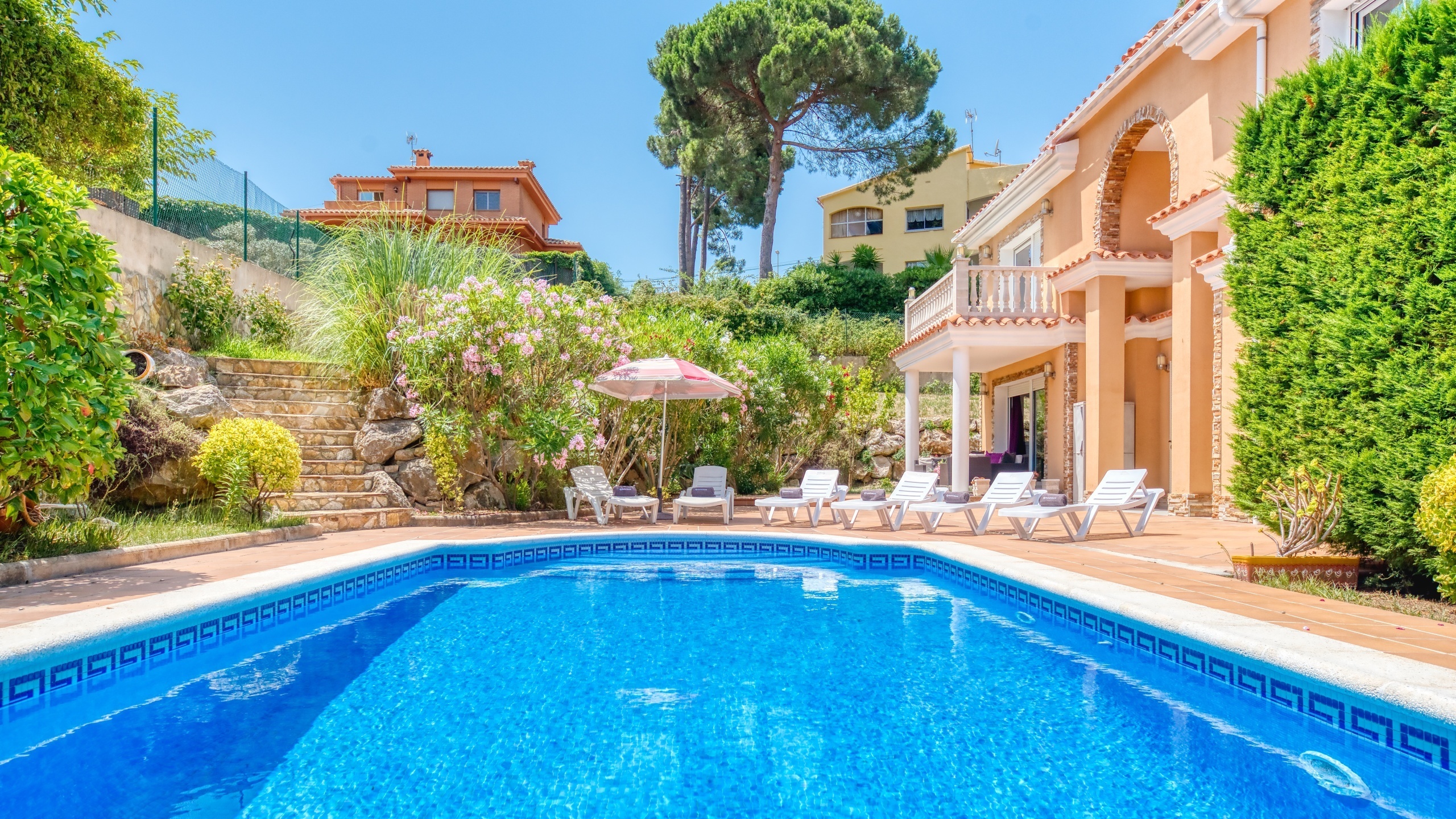 Vakantievilla's Costa Brava Spanje - Villa Primavera - Zwembad