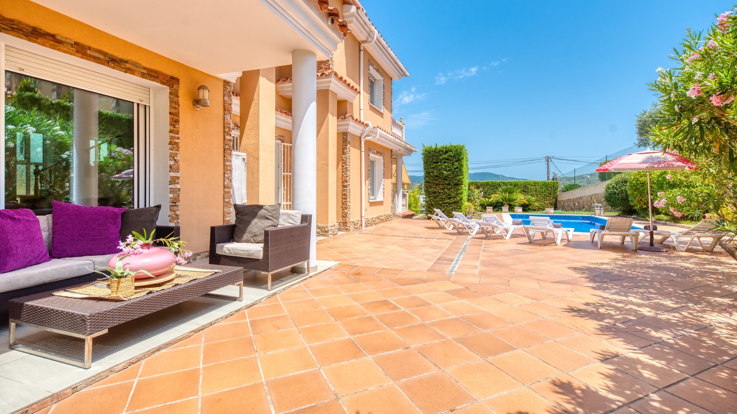 Vakantievilla's Costa Brava Spanje - Villa Primavera - Zithoek