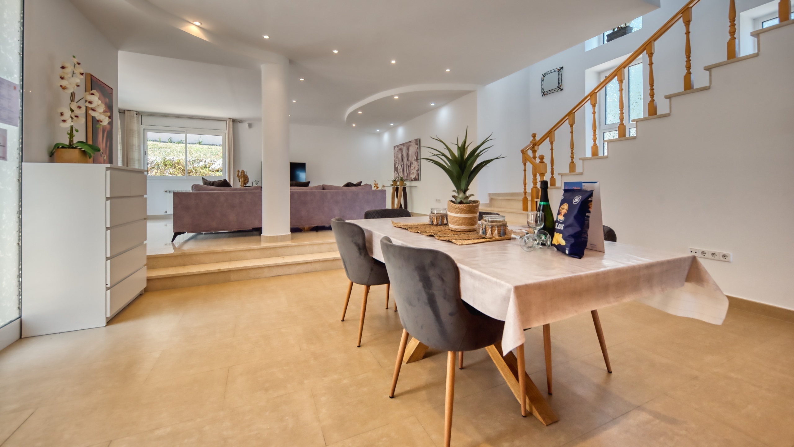 Vakantievilla's Costa Brava Spanje - Villa Primavera - Eethoek