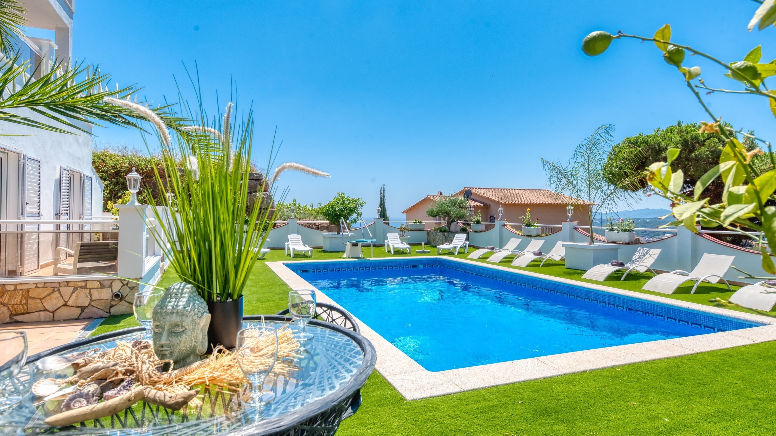 Vakantievilla's Costa Brava Spanje - Villa Maribel - Zwembad