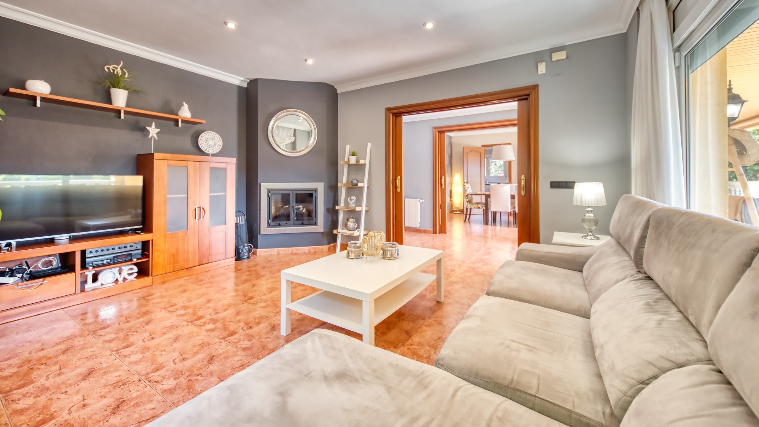 Vakantievilla's Costa Brava Spanje - Villa Summertime - Woonkamer
