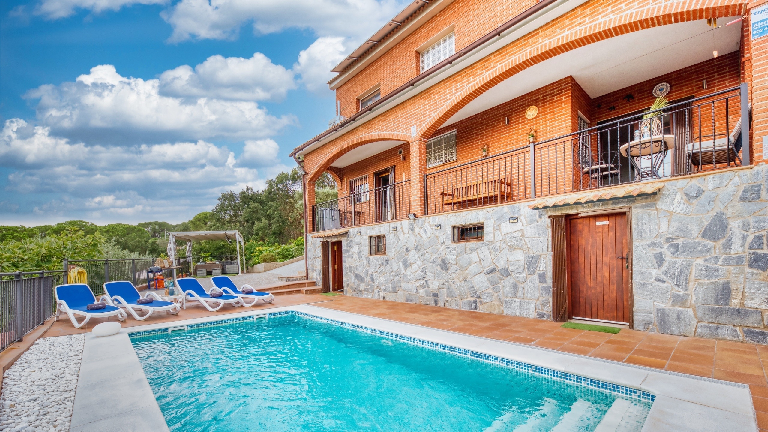 Vakantievilla's Costa Brava Spanje - Villa Verger - Ligbedden
