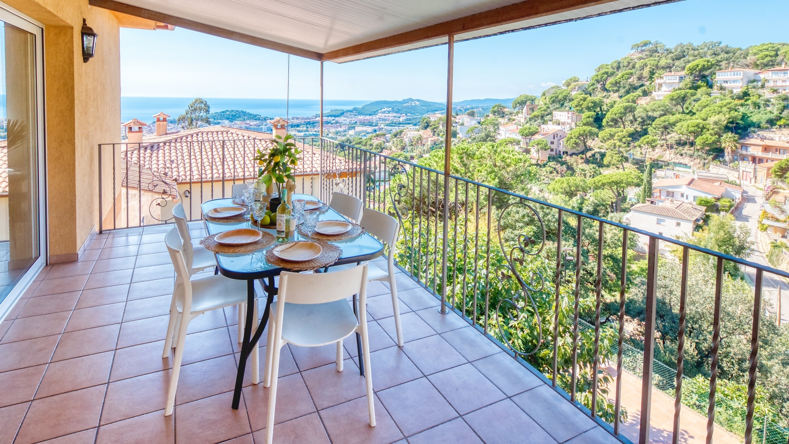 Vakantievilla's Costa Brava Spanje - Villa Marysol - Terras