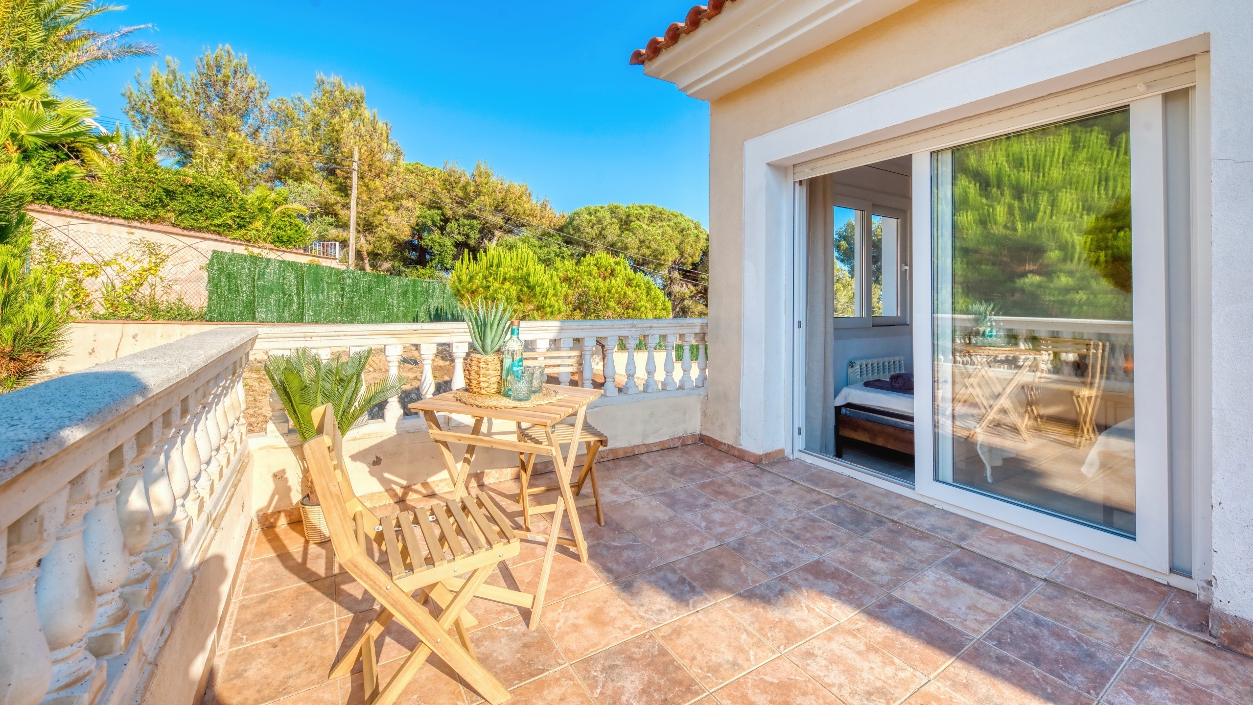 Vakantievilla's Costa Brava Spanje - Villa Ibiza - Terras