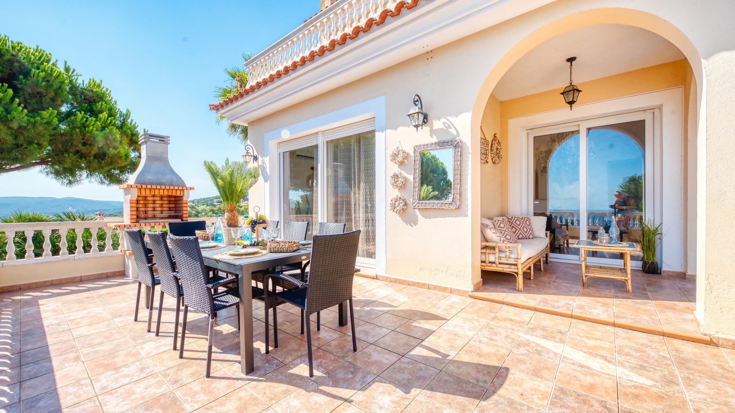 Vakantievilla's Costa Brava Spanje - Villa Ibiza - Terras