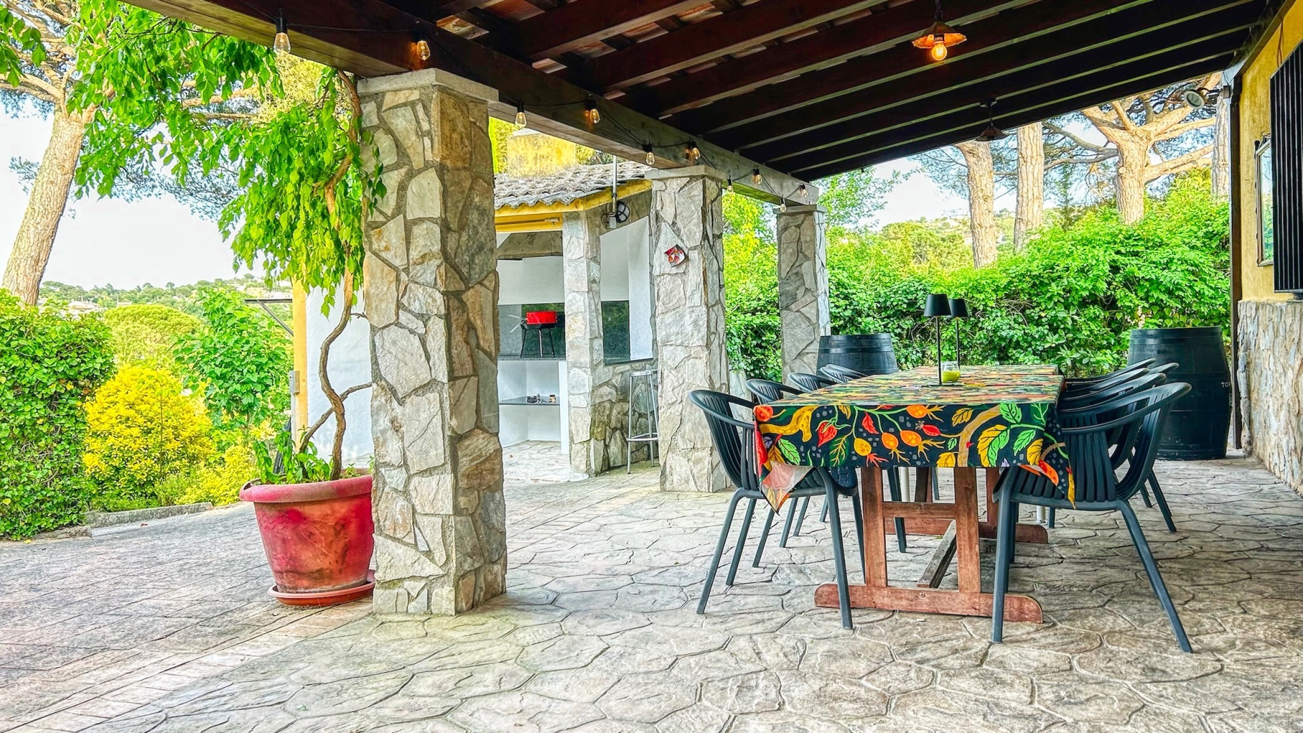 Vakantievilla's Costa Brava Spanje - Villa Iako - Terras