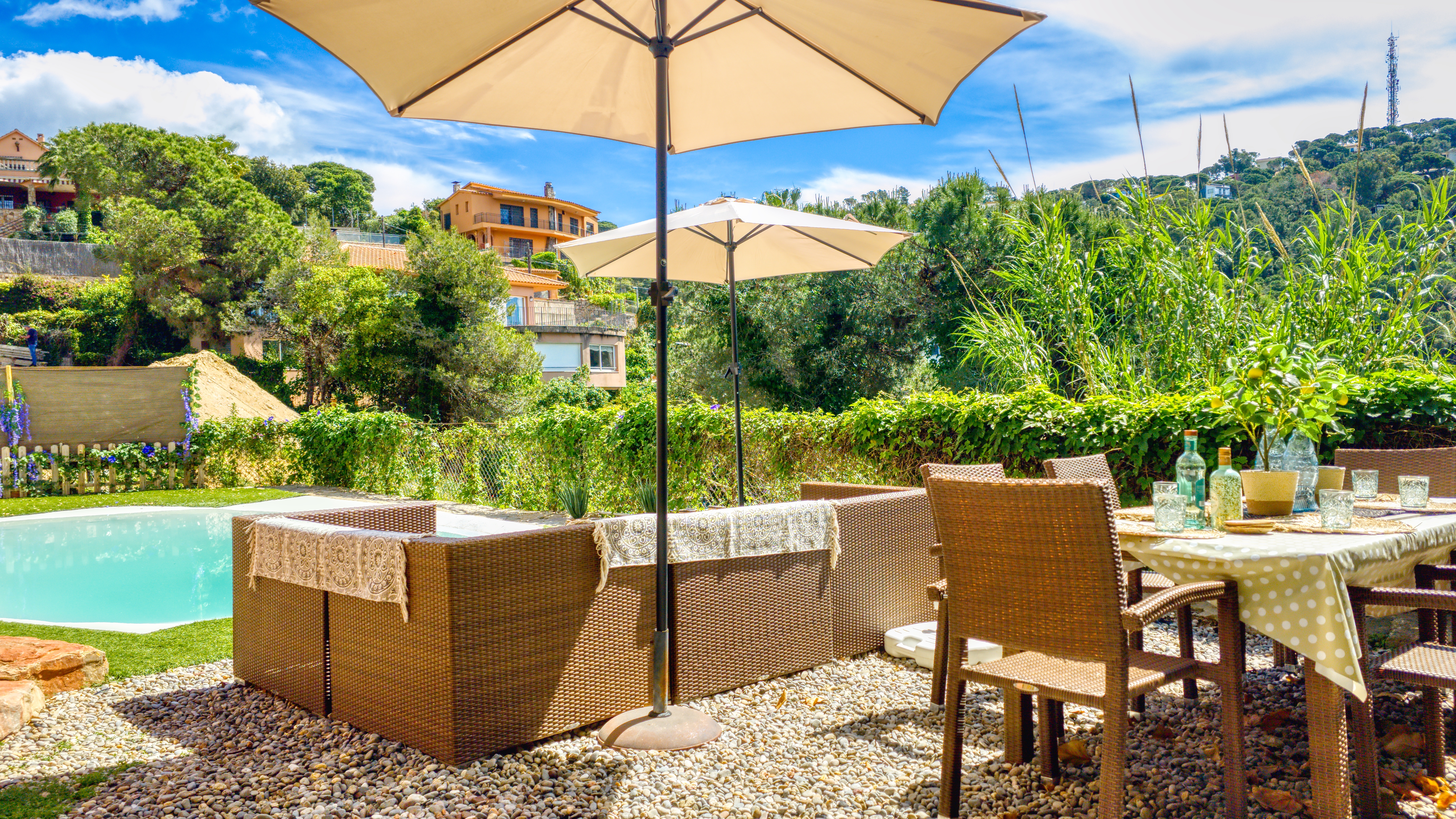 Vakantievilla's Costa Brava Spanje - Villa Sunny Beach - Tuin